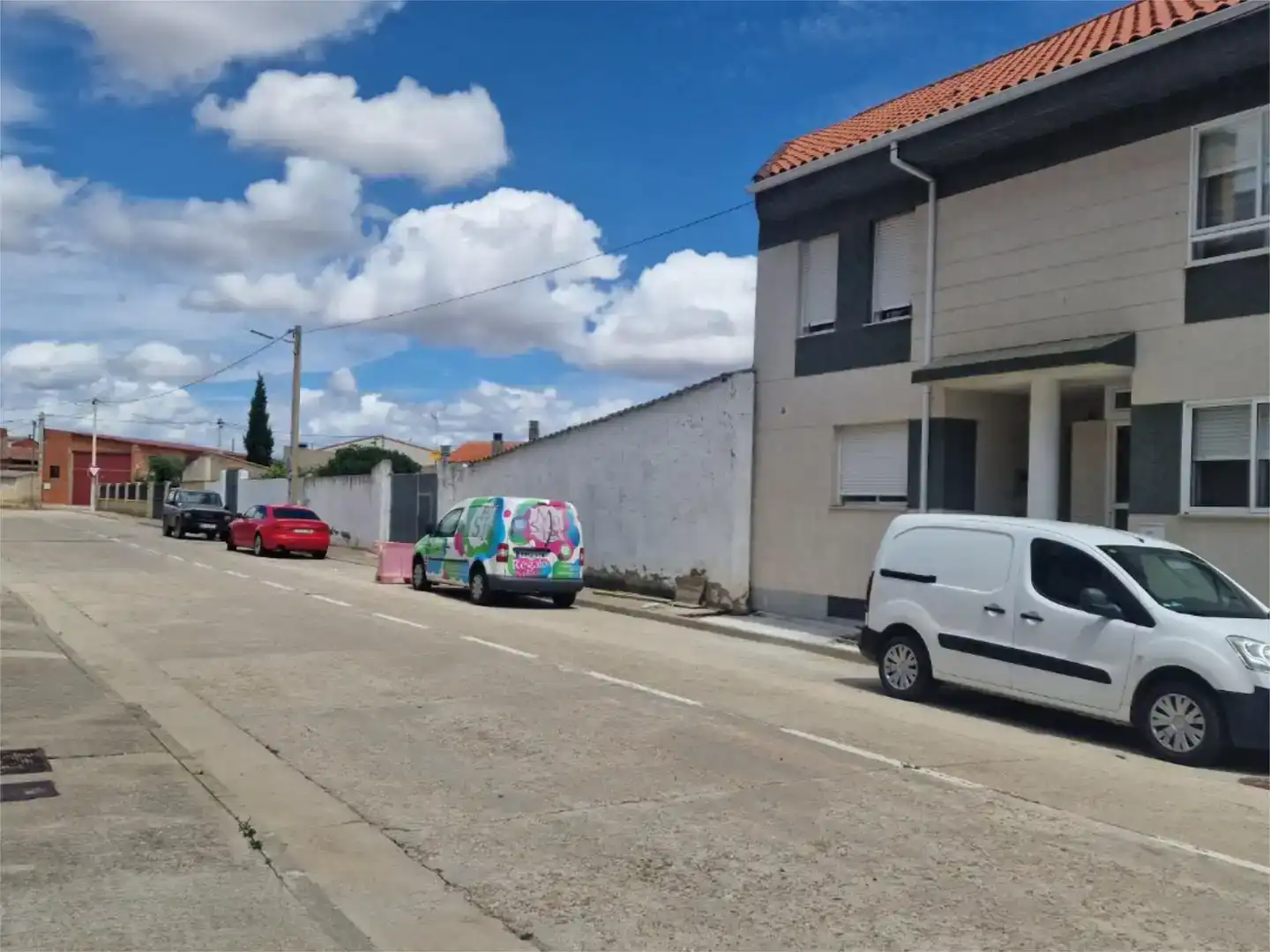Vista exterior de Planta baixa en venda en Monfarracinos