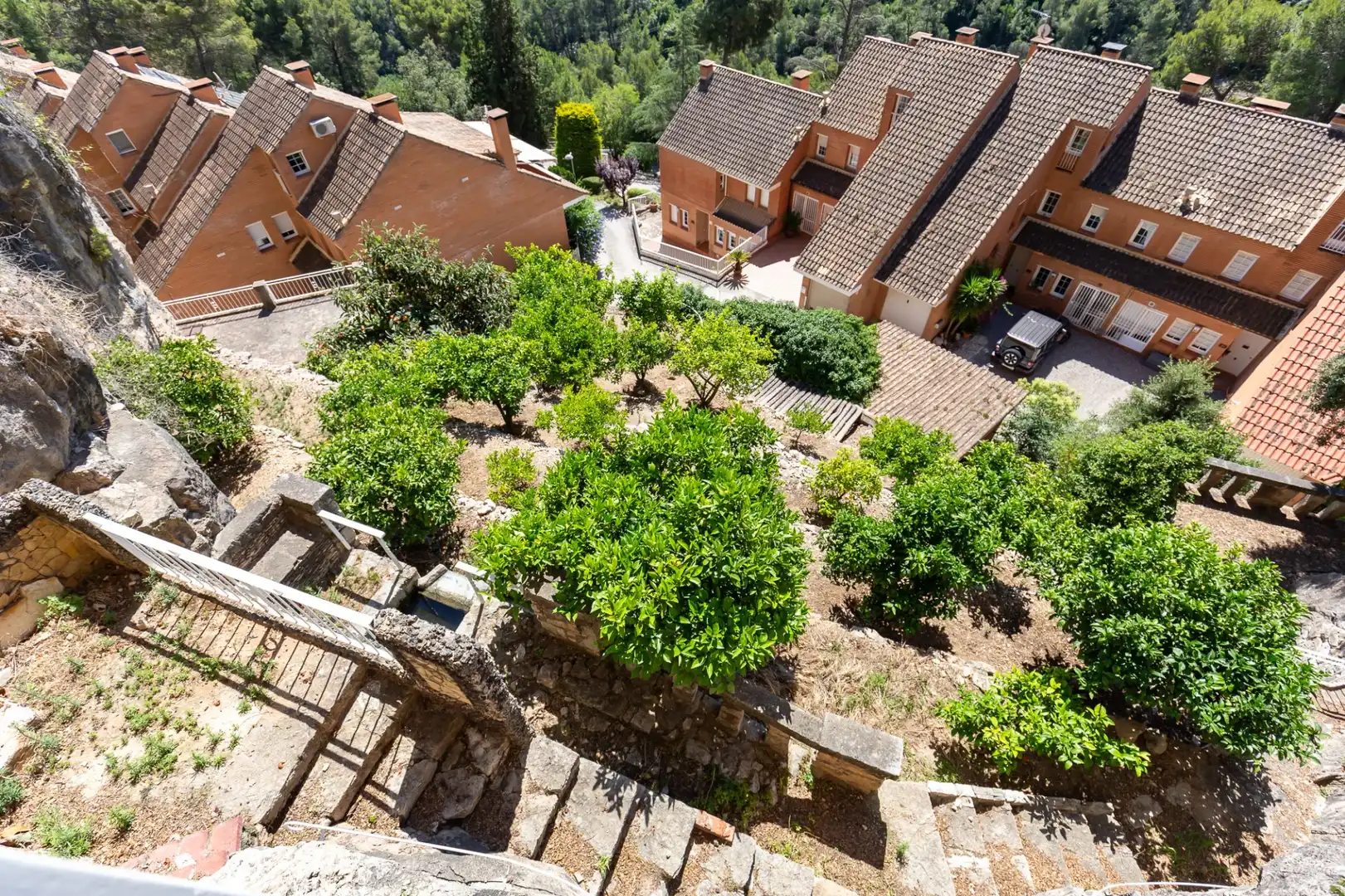 Vista exterior de Finca rústica en venda en Corbera de Llobregat amb Aire condicionat, Calefacció i Terrassa