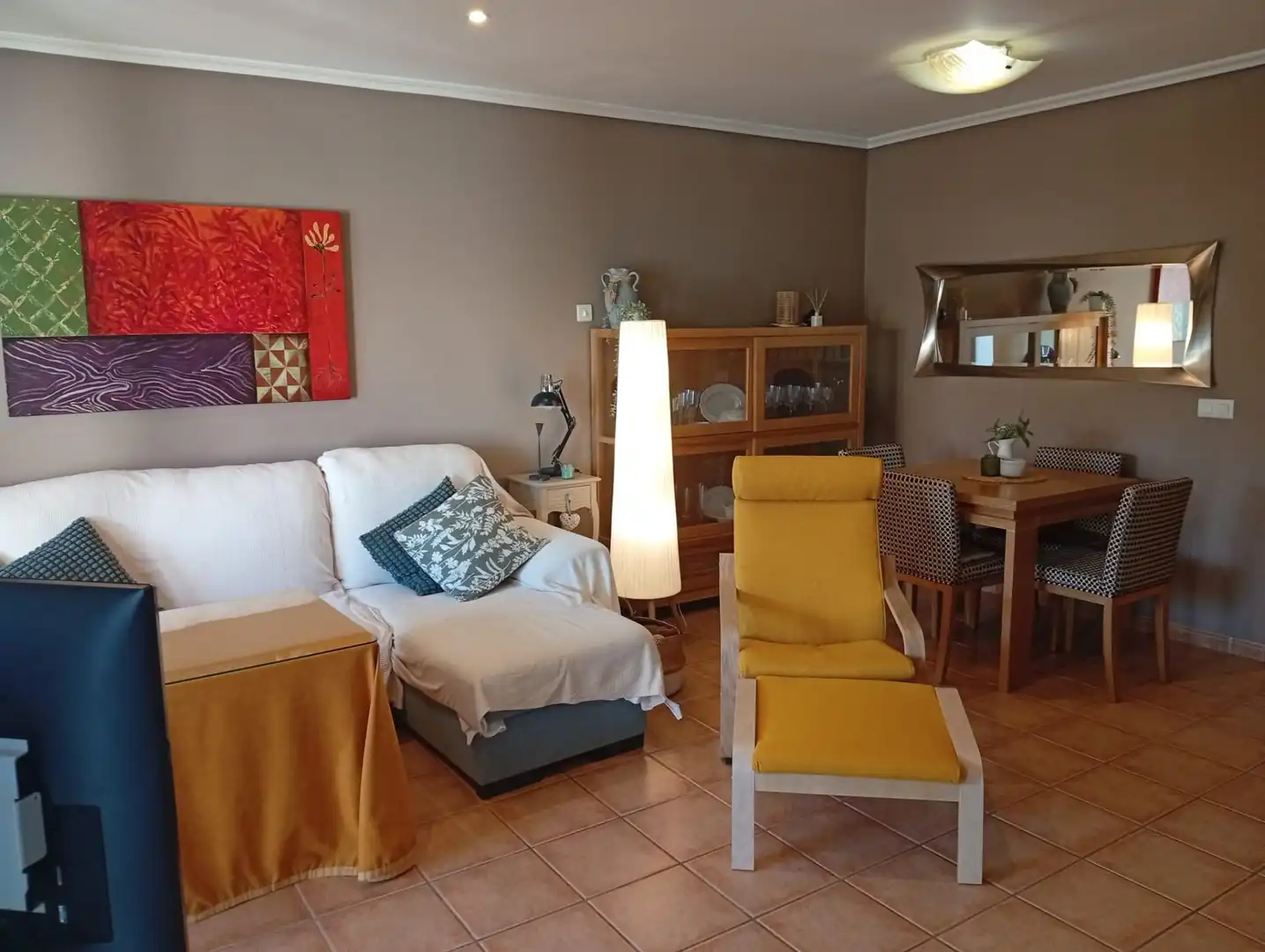 Living room of Detached homes for sale in Vera  with Air Conditioner, Private garden and Terrace