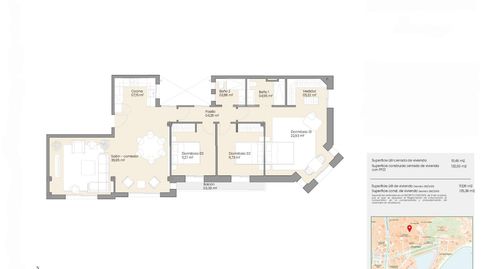 Foto 5 de Apartamento en venta en Plaza de Uncibay, Centro Histórico, Málaga Capital