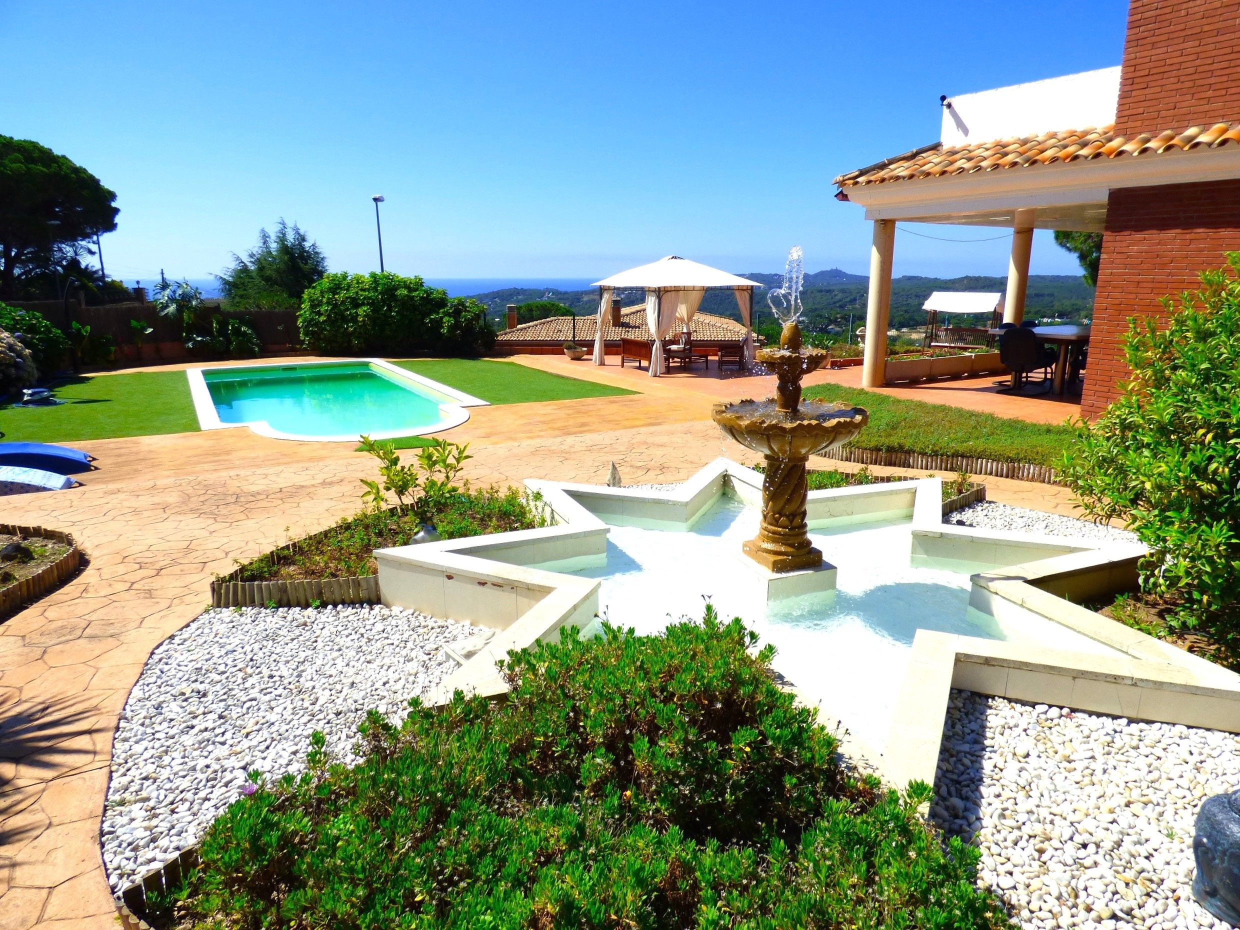 Piscina de Casa o xalet en venda en Lloret de Mar amb Calefacció, Jardí privat i Terrassa