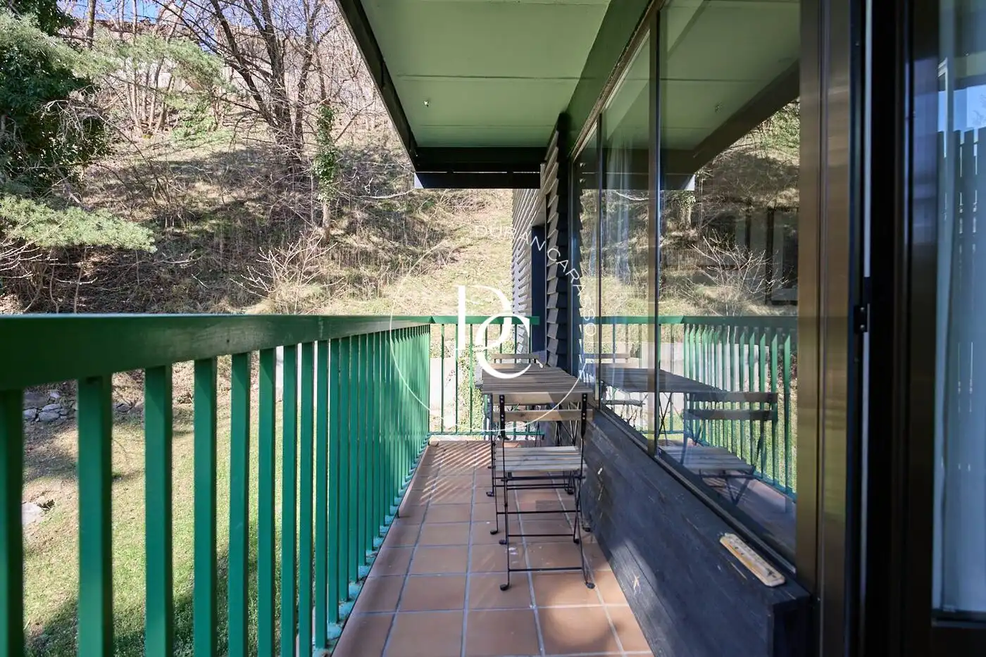 Terraza de Piso en venta en Alp con Calefacción, Terraza y Amueblado