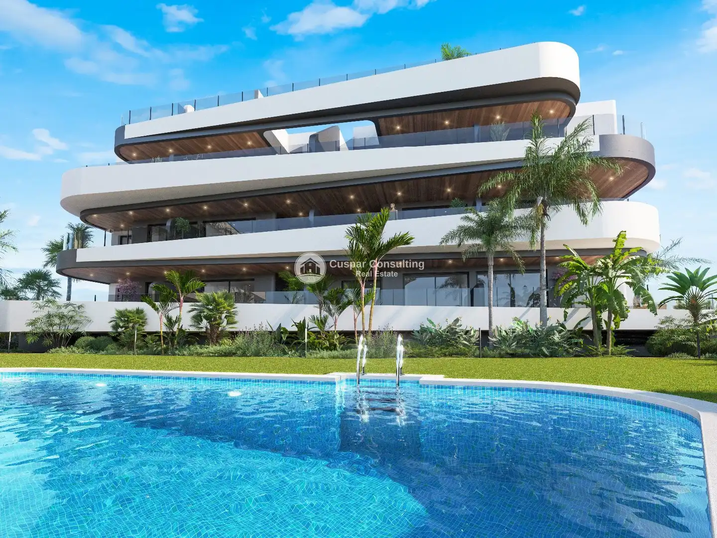 Ático con piscina en venta en Las Lomas de Rame - Bahía Bella, imagen 2