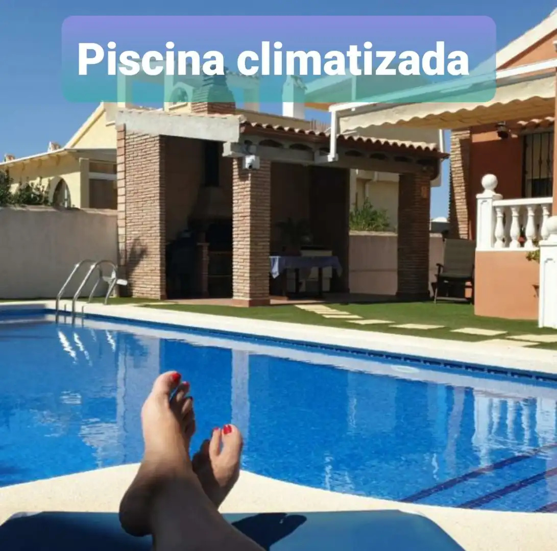 Piscina de Casa o chalet en venta en Mazarrón con Aire acondicionado, Jardín privado y Piscina