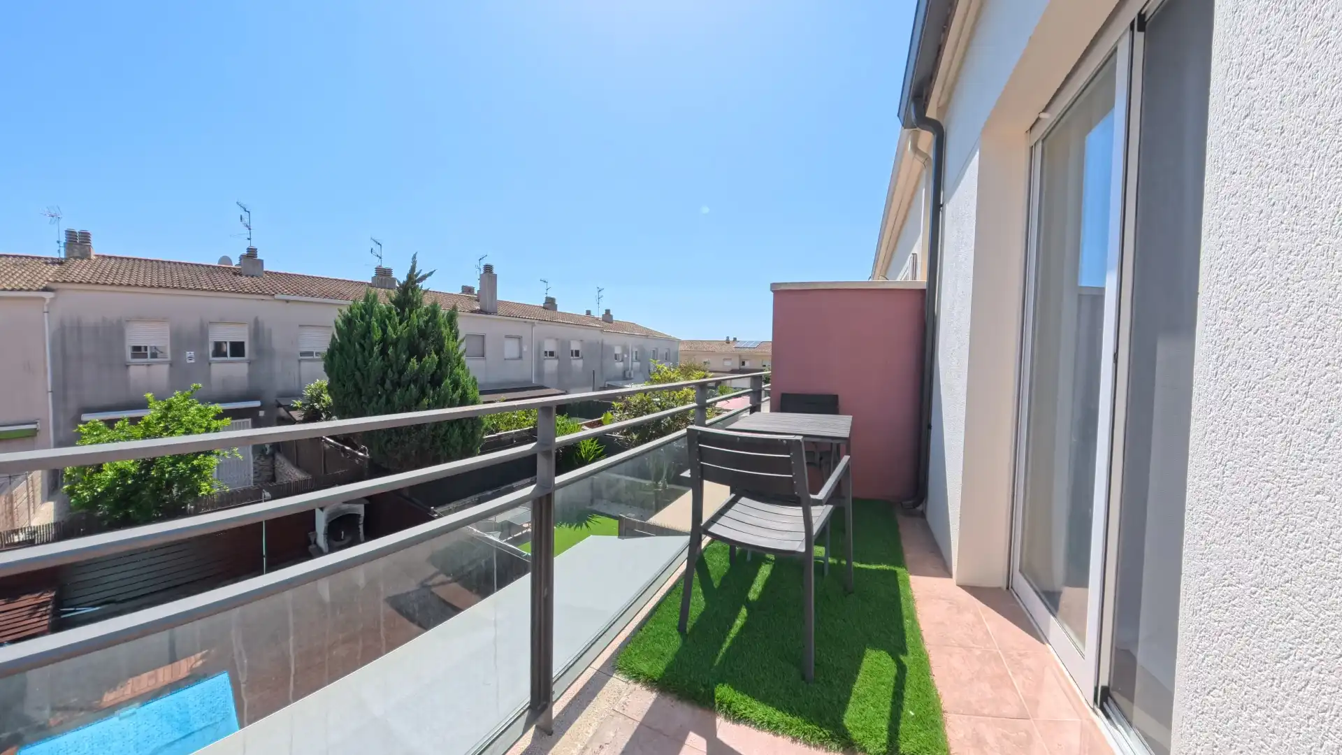 Terrace of Detached homes for sale in Cubelles  with Air Conditioner, Heating and Private garden