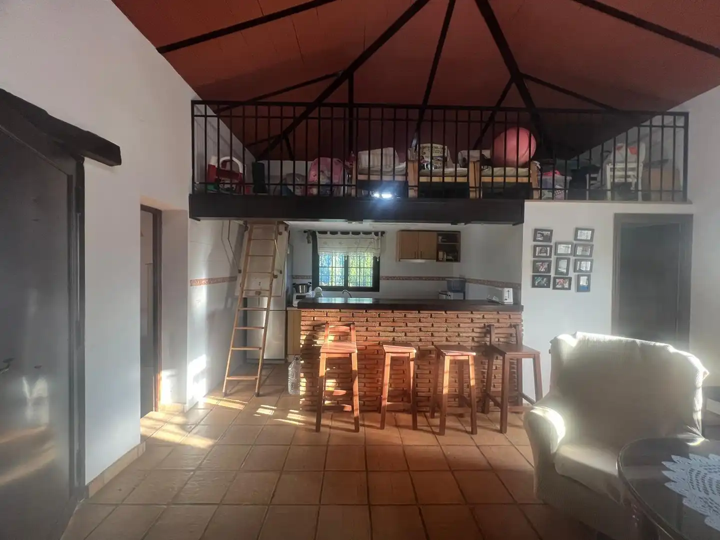 Cuina de Finca rústica en venda en Almodóvar del Río amb Aire condicionat, Piscina i Alarma