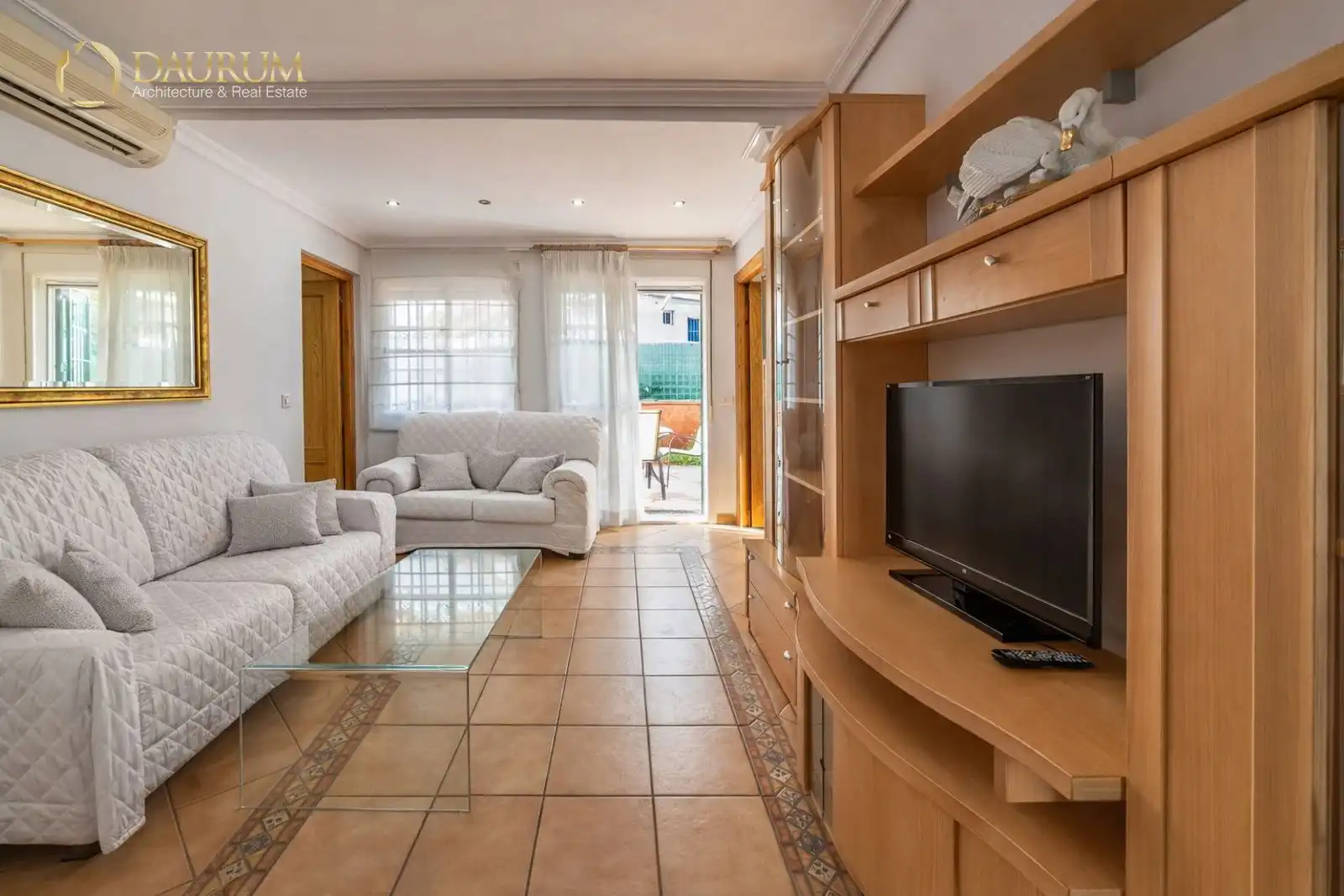 Wohnzimmer von Wohnung zum Verkauf in Almonte mit Klimaanlage, Heizung und Terrasse