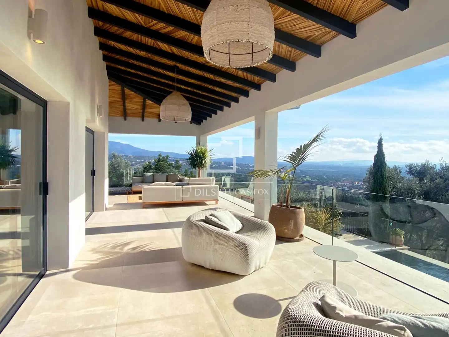 Terrassa de Casa o xalet en venda en Bunyola amb Aire condicionat, Calefacció i Jardí privat