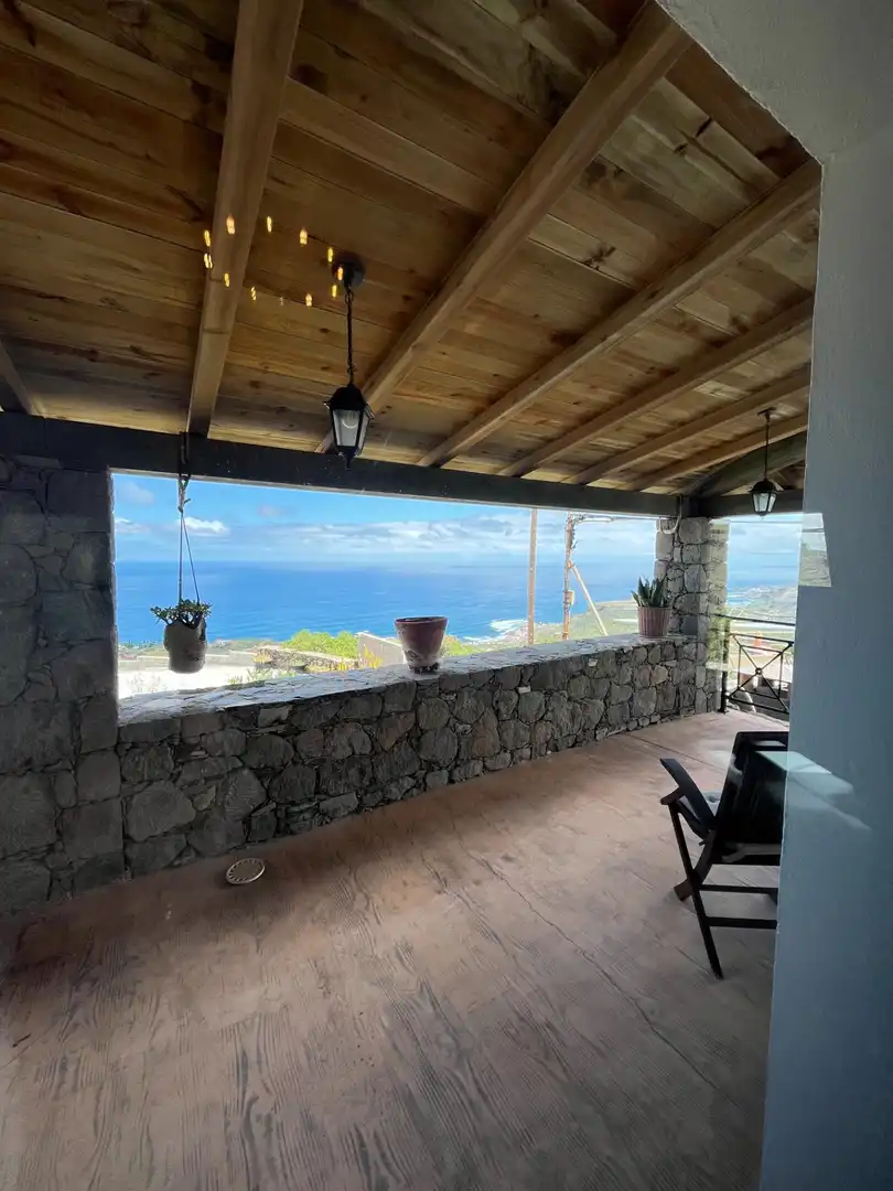 Terraza de Casa o chalet en venta en Moya (Las Palmas) con Jardín privado, Terraza y Amueblado