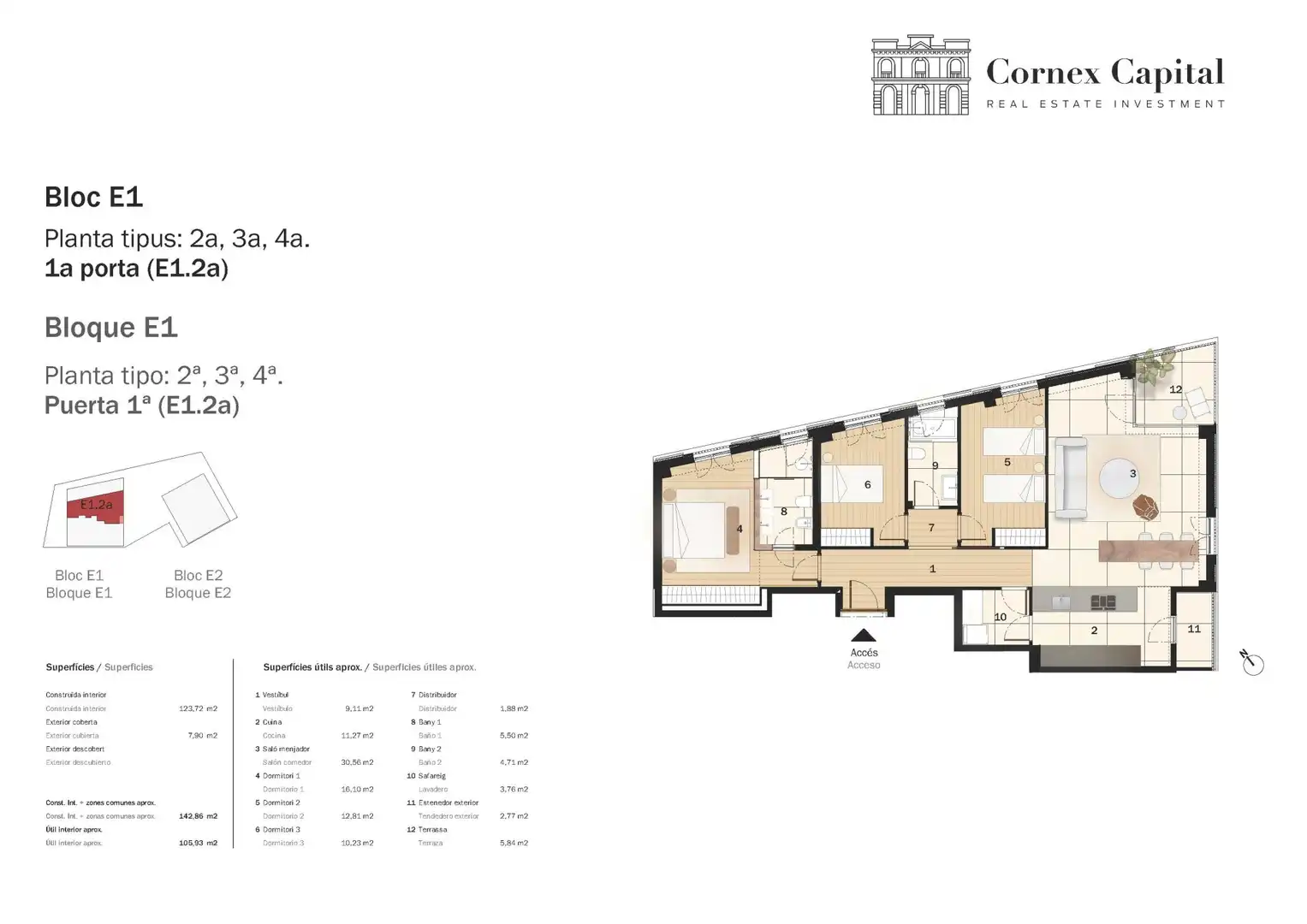 Flat for sale in Barcelona  with Air Conditioner, Heating and Private garden