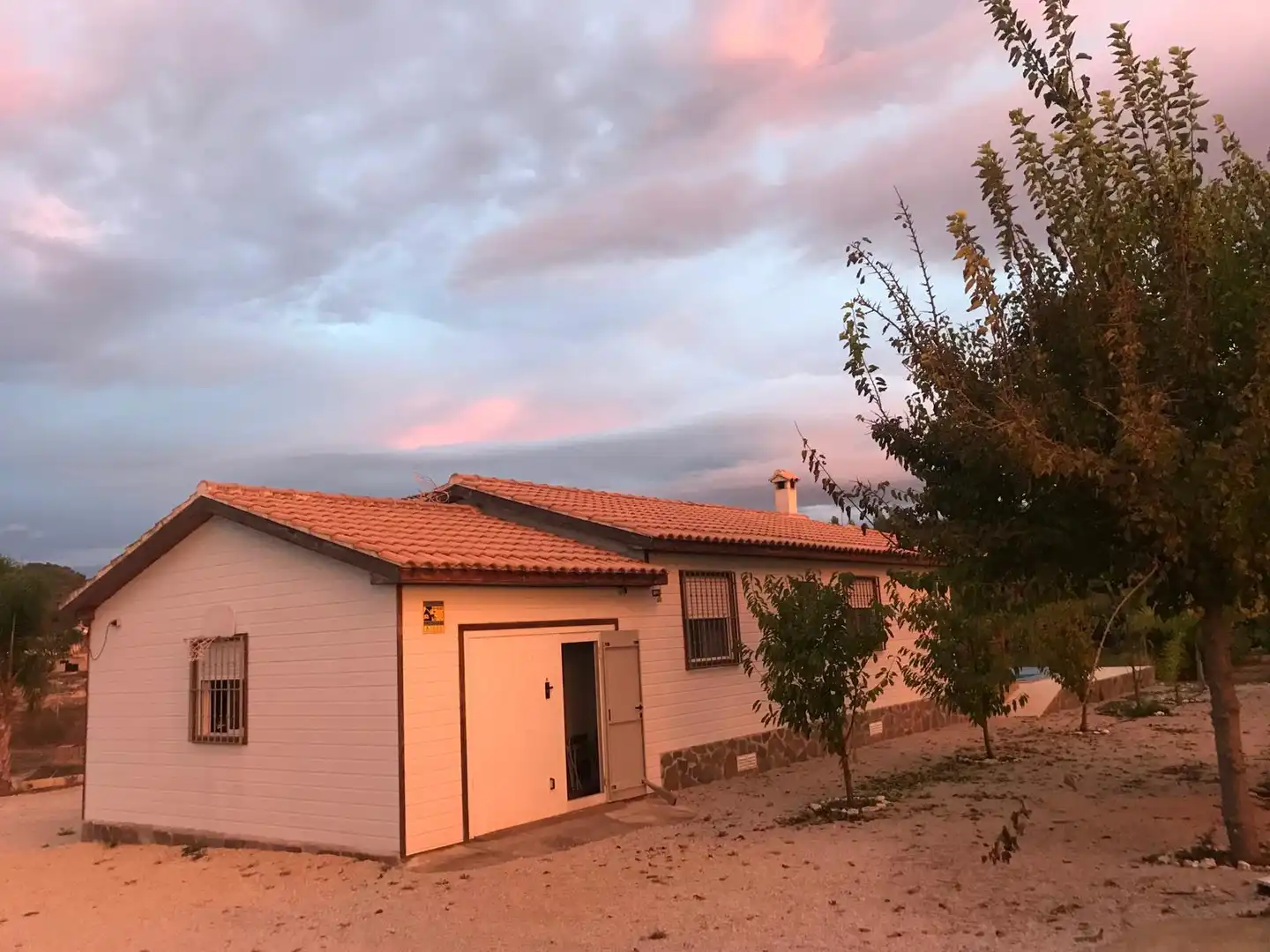 Vista exterior de Finca rústica en venda en Pliego amb Jardí privat, Terrassa i Traster