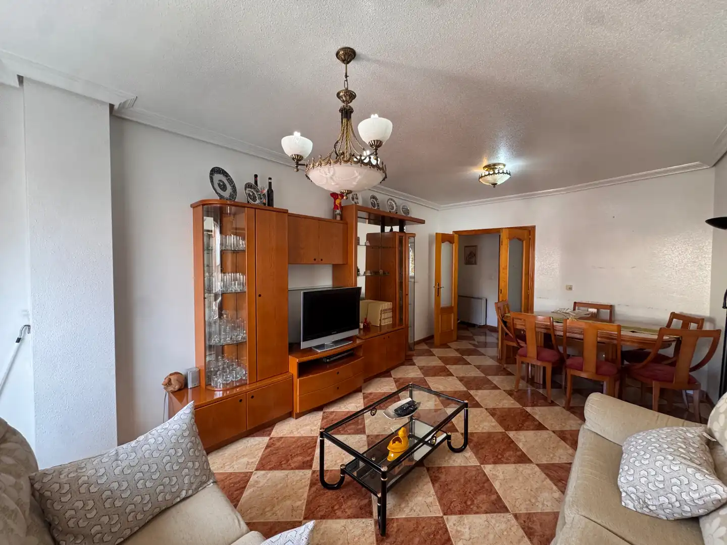 Sala de estar de Piso en venta en Cehegín con Aire acondicionado, Calefacción y Terraza