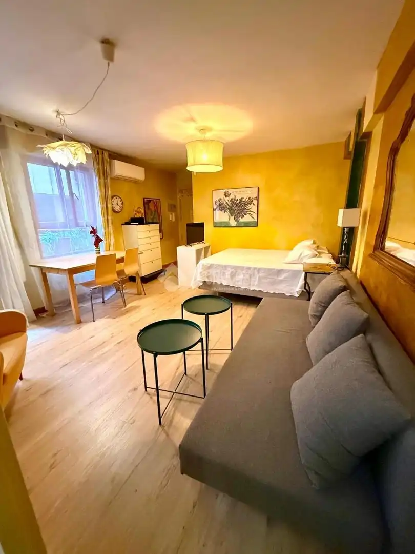 Habitación de Estudio de alquiler en Madrid con Aire acondicionado y Terraza