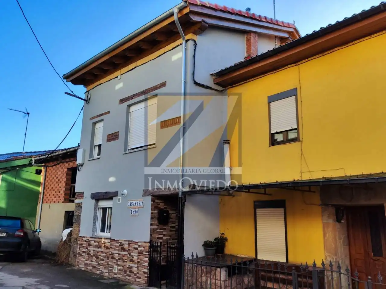 Vista exterior de Casa o chalet en venta en Riosa con Terraza