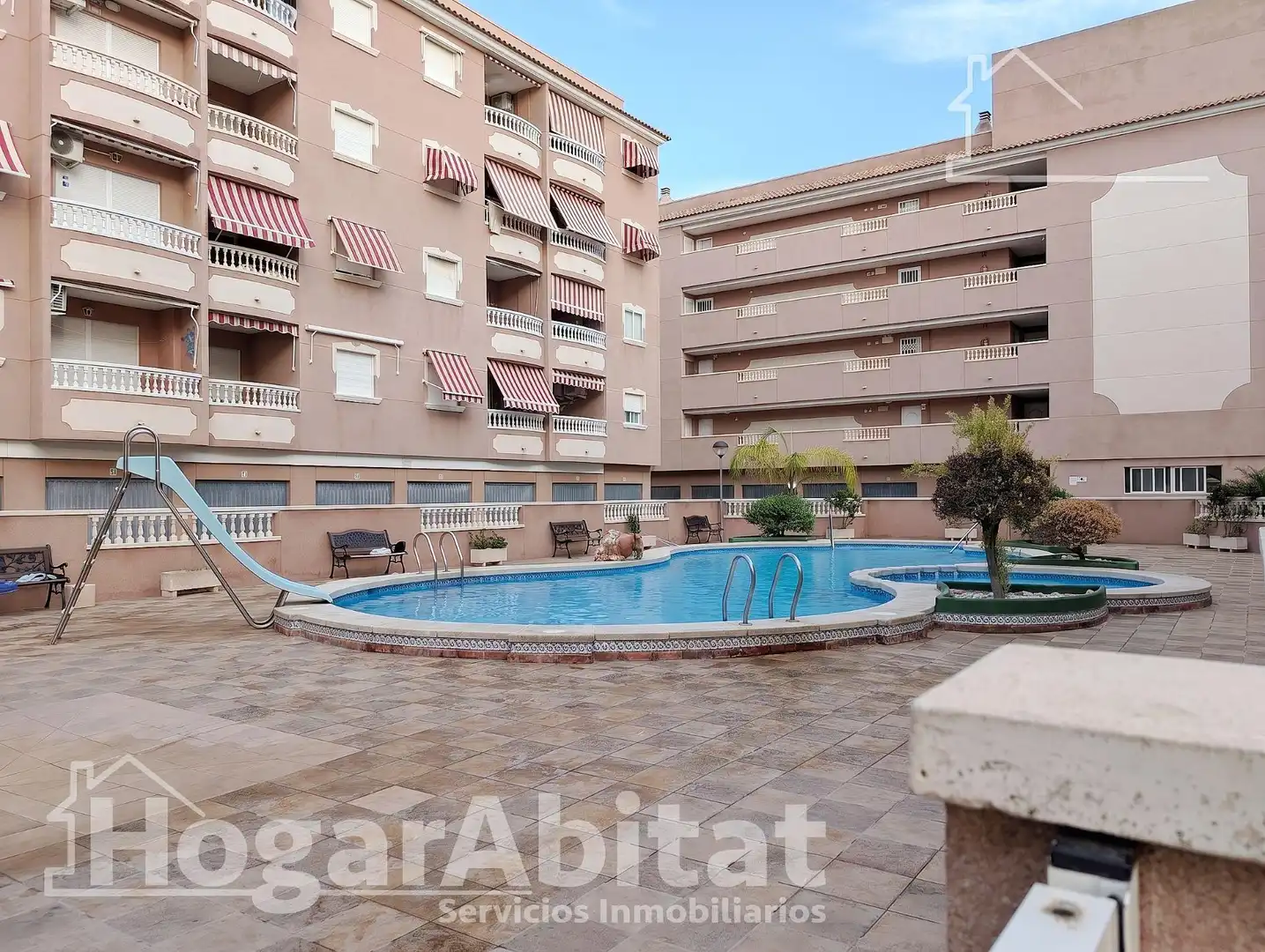 Exterior view of Flat for sale in Santa Pola  with Air Conditioner, Heating and Terrace