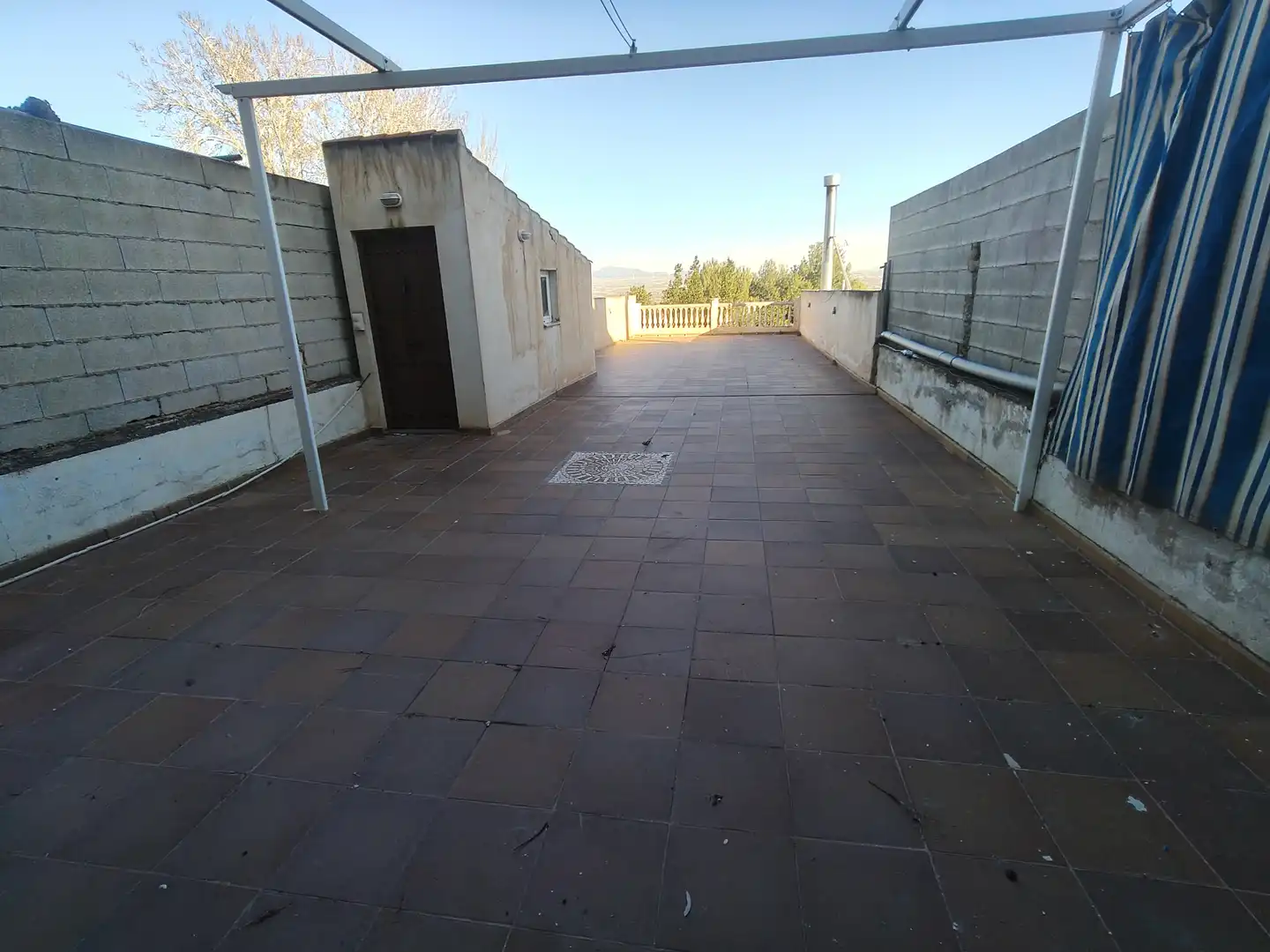 Terrassa de Casa o xalet en venda en Baza amb Moblat