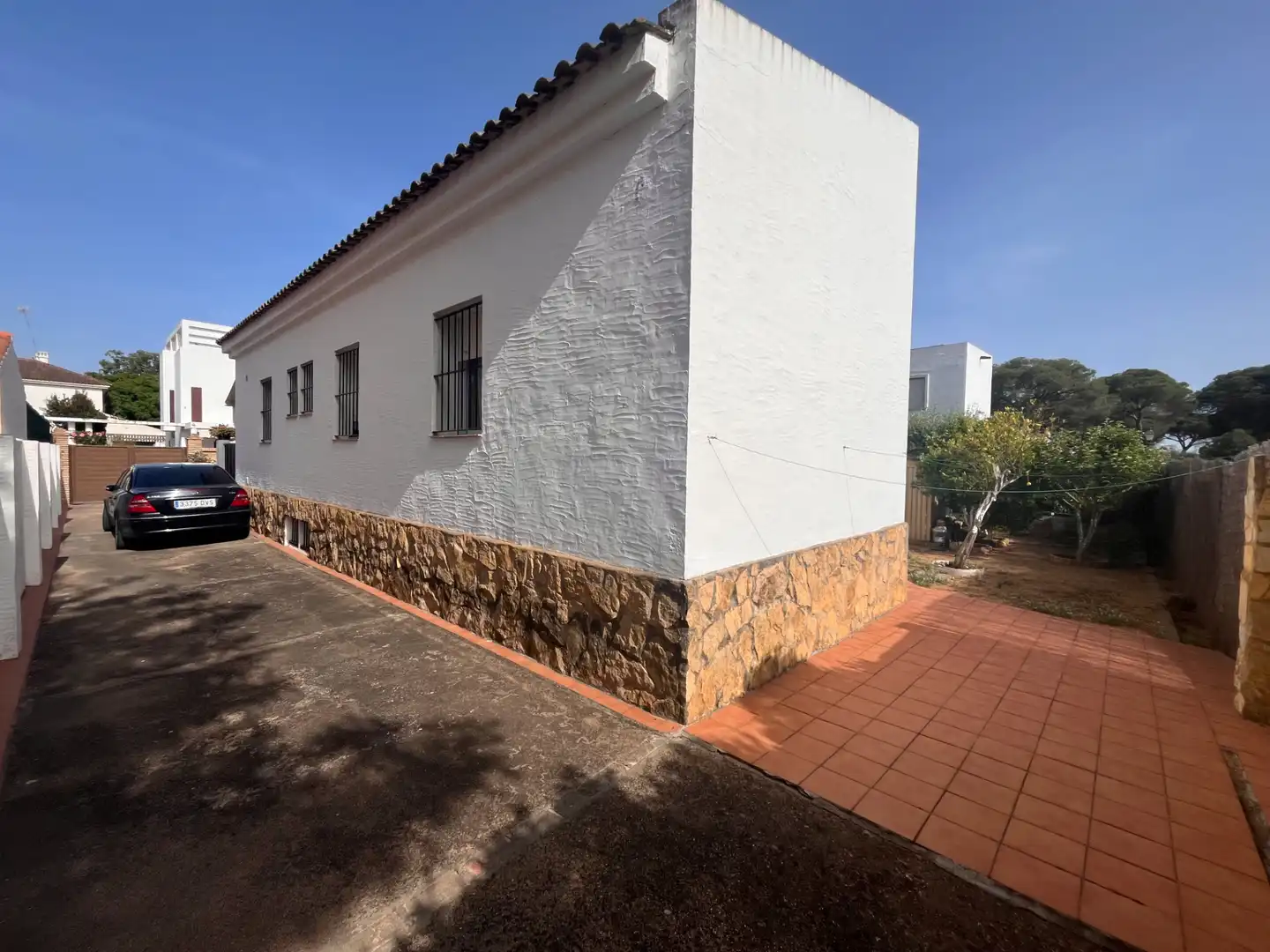 Vista exterior de Casa o chalet en venta en Islantilla con Amueblado