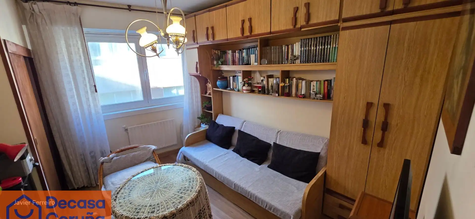 Sala de estar de Piso en venta en Sada (A Coruña) con Calefacción, Trastero y Alarma