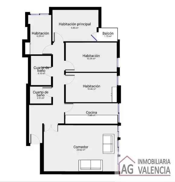 Wohnung zur Miete in L'Amistat