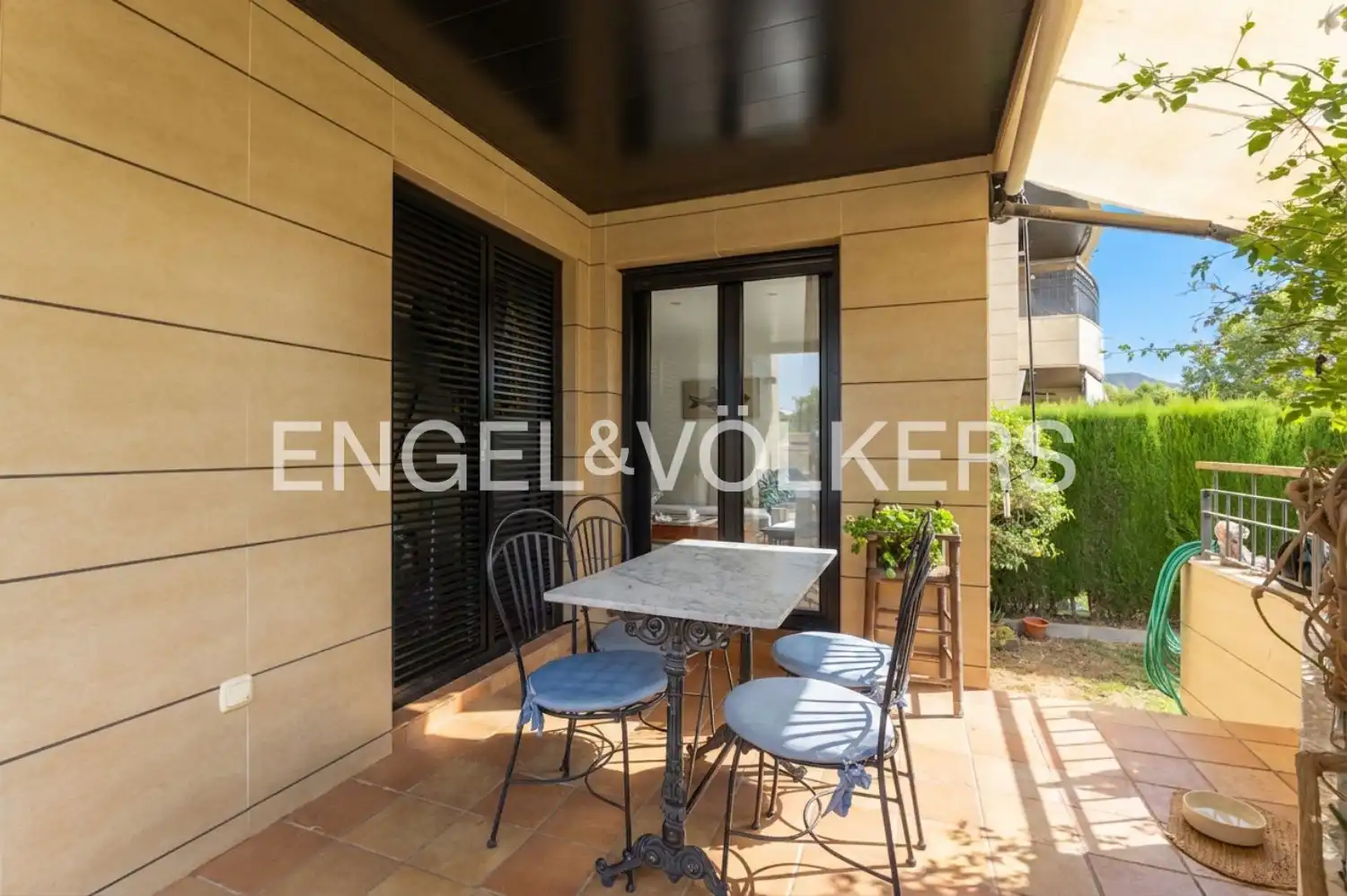 Terraza de Piso de alquiler en Jávea / Xàbia con Aire acondicionado, Calefacción y Jardín privado