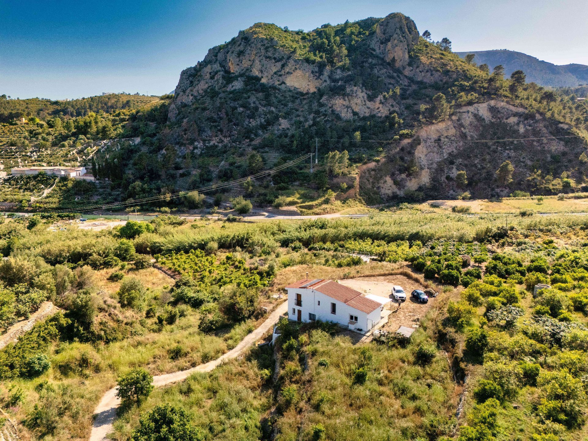 Vista exterior de Casa o xalet en venda en Bolulla