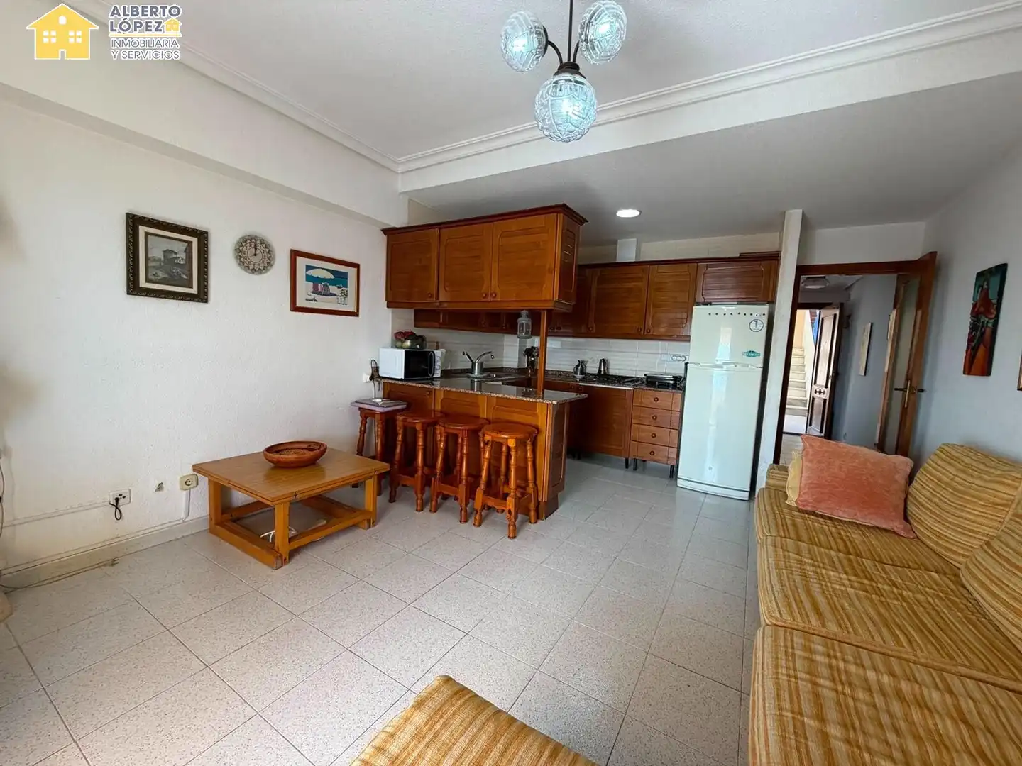 Cocina de Dúplex de alquiler en Elche / Elx con Terraza, Amueblado y Balcón
