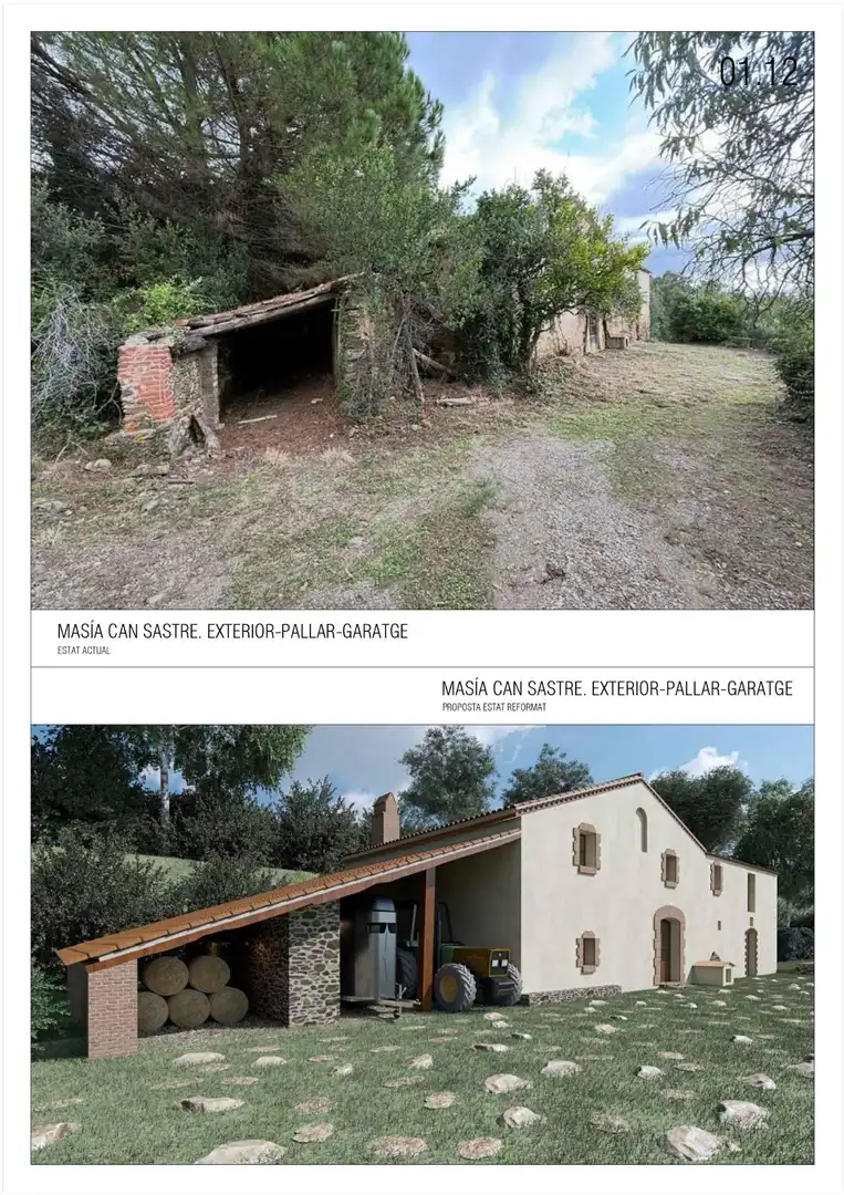 Exterior view of Country homes for sale in Fogars de Montclús  with Private garden and Storage room