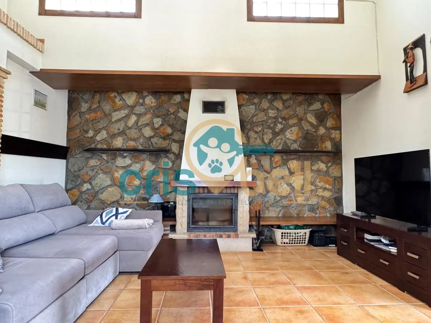 Living room of Detached homes for sale in Lorca  with Air Conditioner, Private garden and Terrace