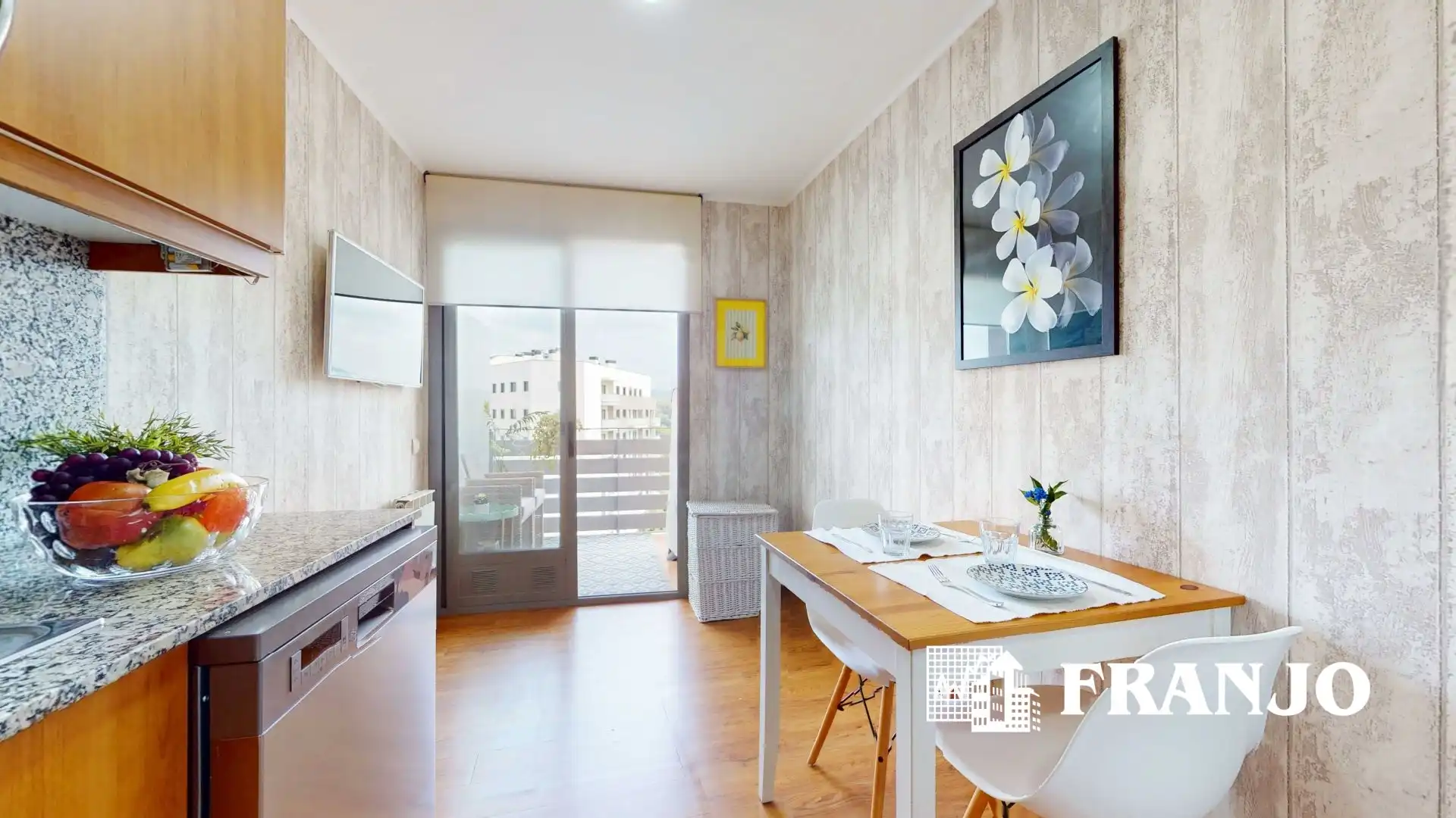 Sala de estar de Piso en venta en Terrassa con Aire acondicionado, Calefacción y Trastero