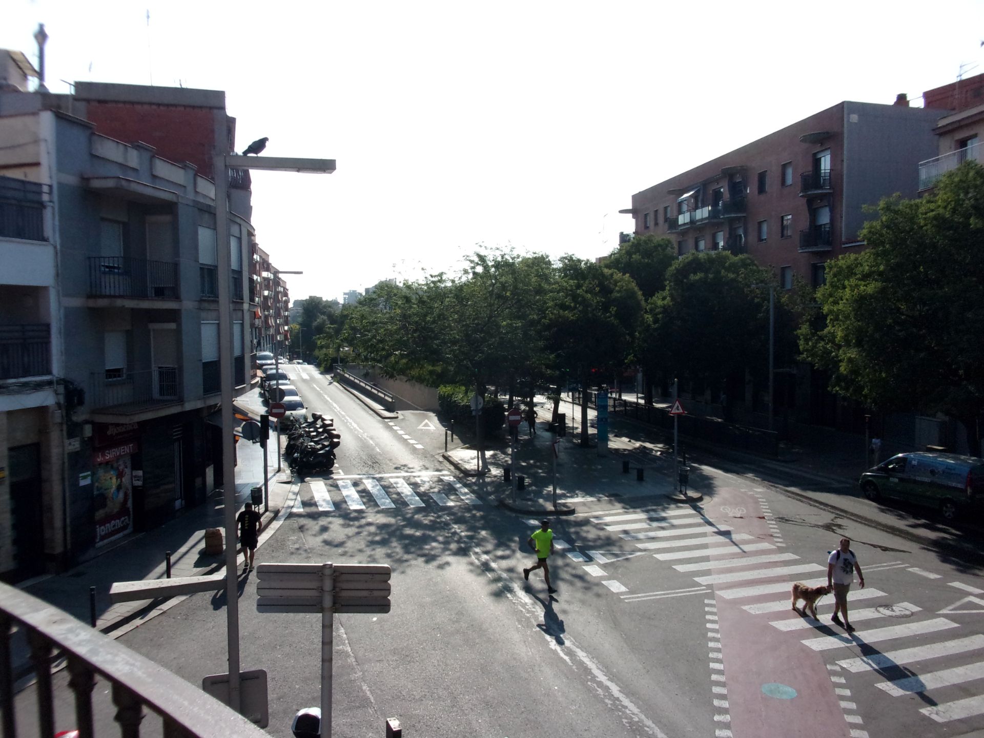Vista exterior de Dúplex en venda en Santa Coloma de Gramenet amb Aire condicionat, Calefacció i Terrassa