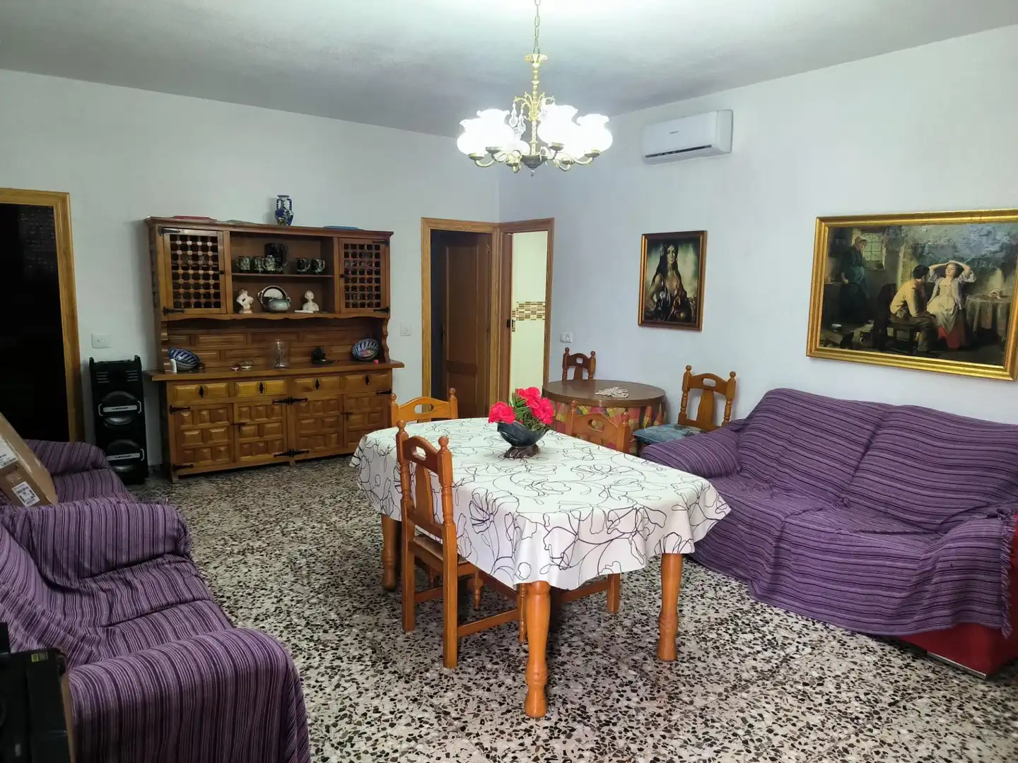 Wohnzimmer von Country house zum Verkauf in Murcia mit Klimaanlage, Privatgarten und Schwimmbad