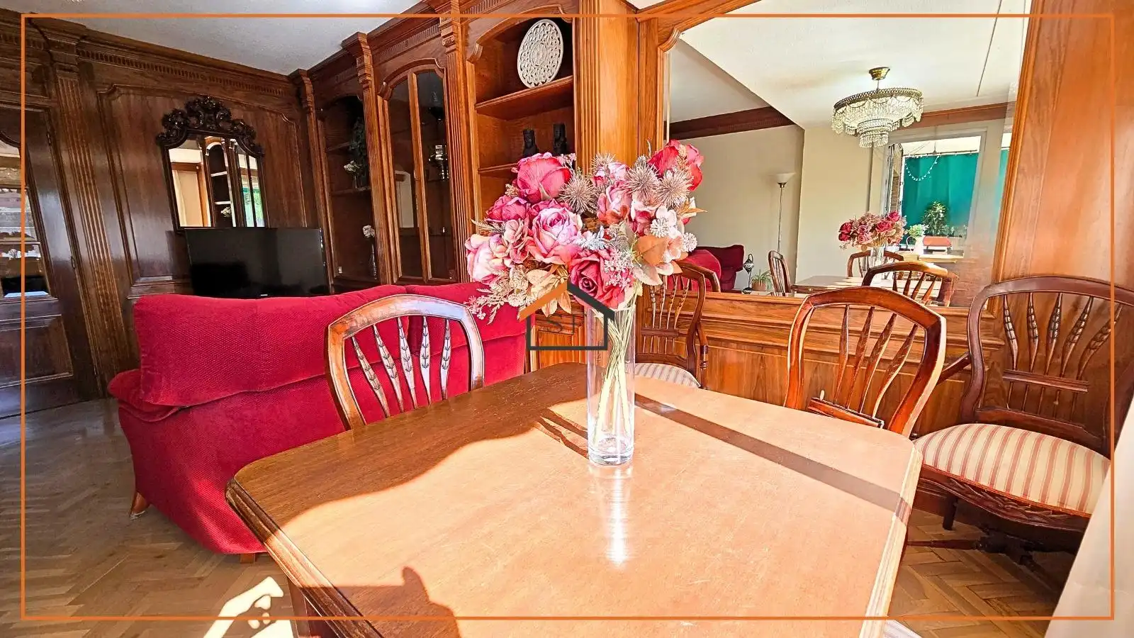 Comedor de Piso en venta en Madrid con Aire acondicionado, Jardín privado y Parquet