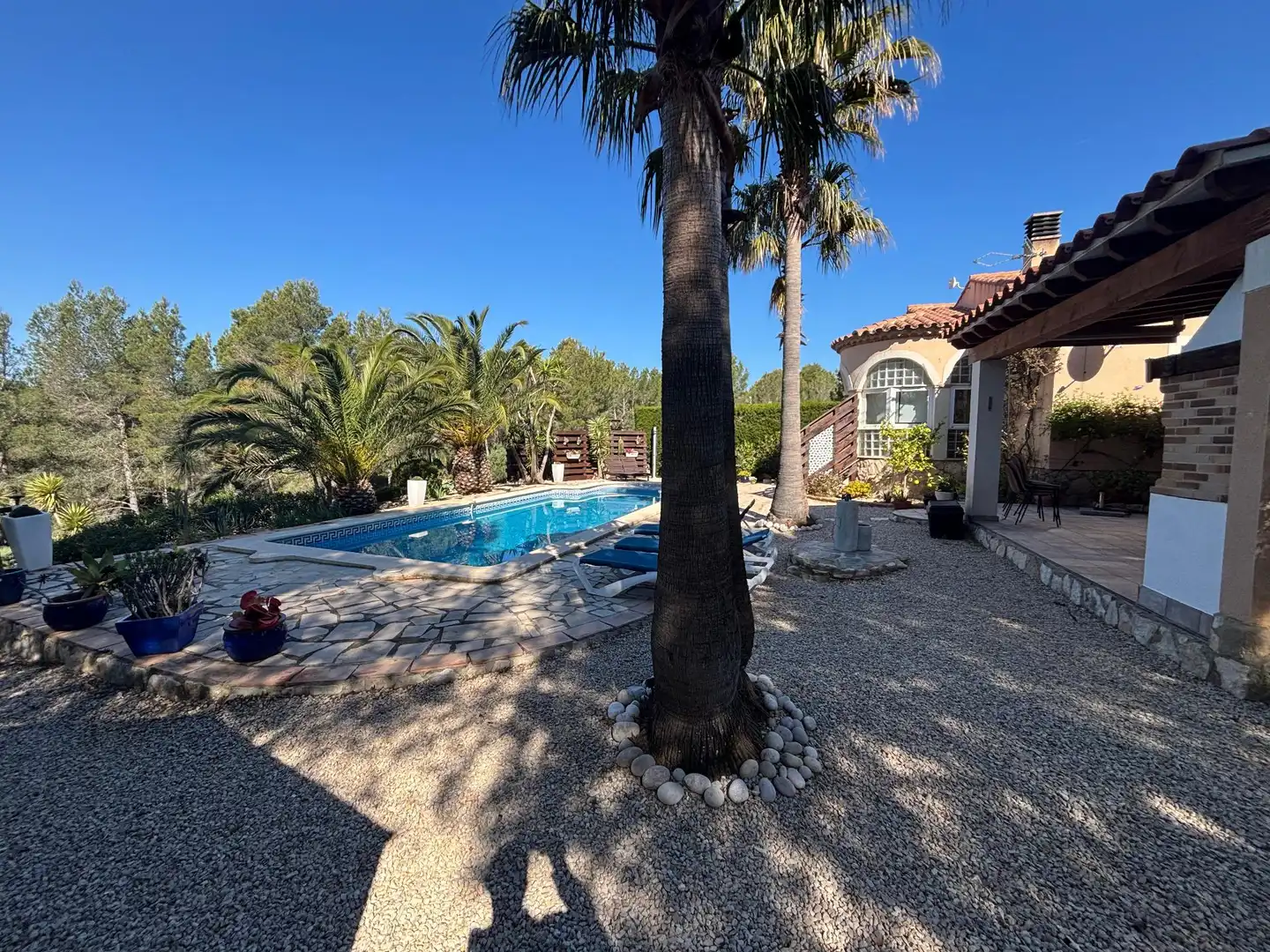 Piscina de Casa o xalet en venda en L'Ametlla de Mar  amb Jardí privat, Terrassa i Traster