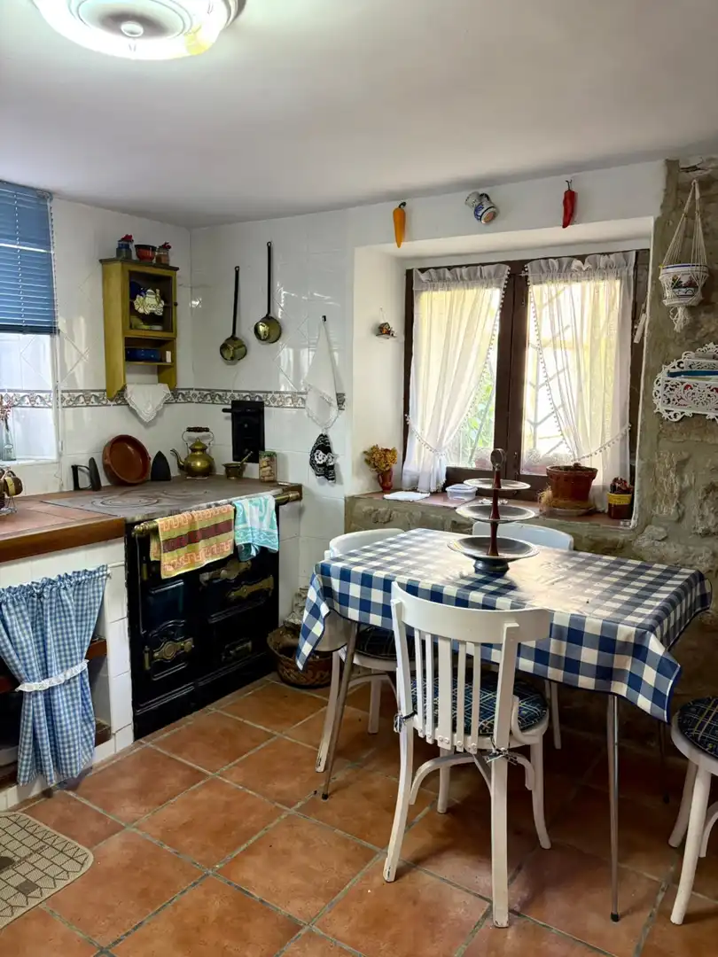 Kitchen of Houses for sale in Aguilar de Campoo  with Heating, Storage room and Furnished