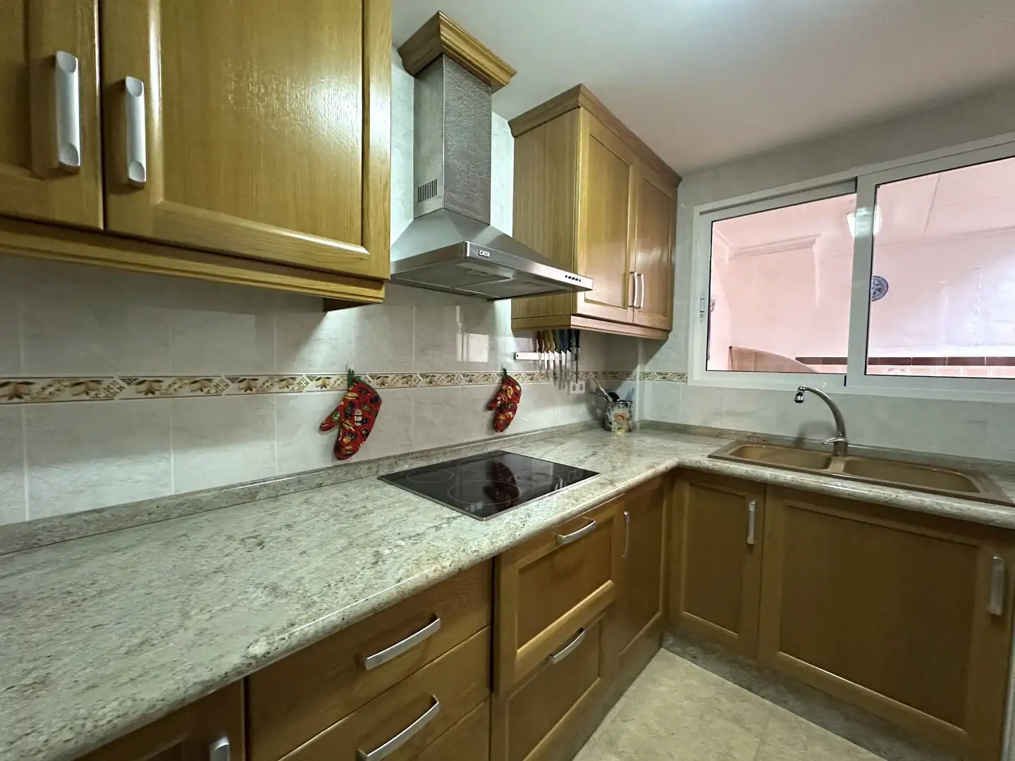 Cocina de Casa adosada en venta en Albaida con Aire acondicionado y Amueblado