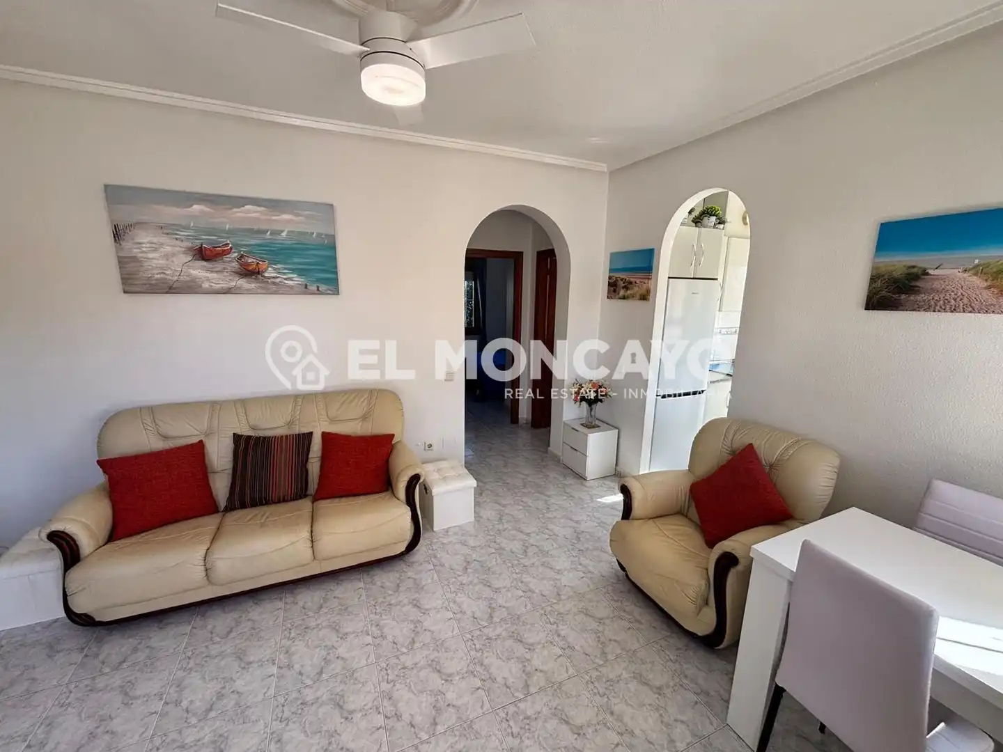 Sala de estar de Casa o chalet en venta en Rojales con Aire acondicionado, Jardín privado y Terraza
