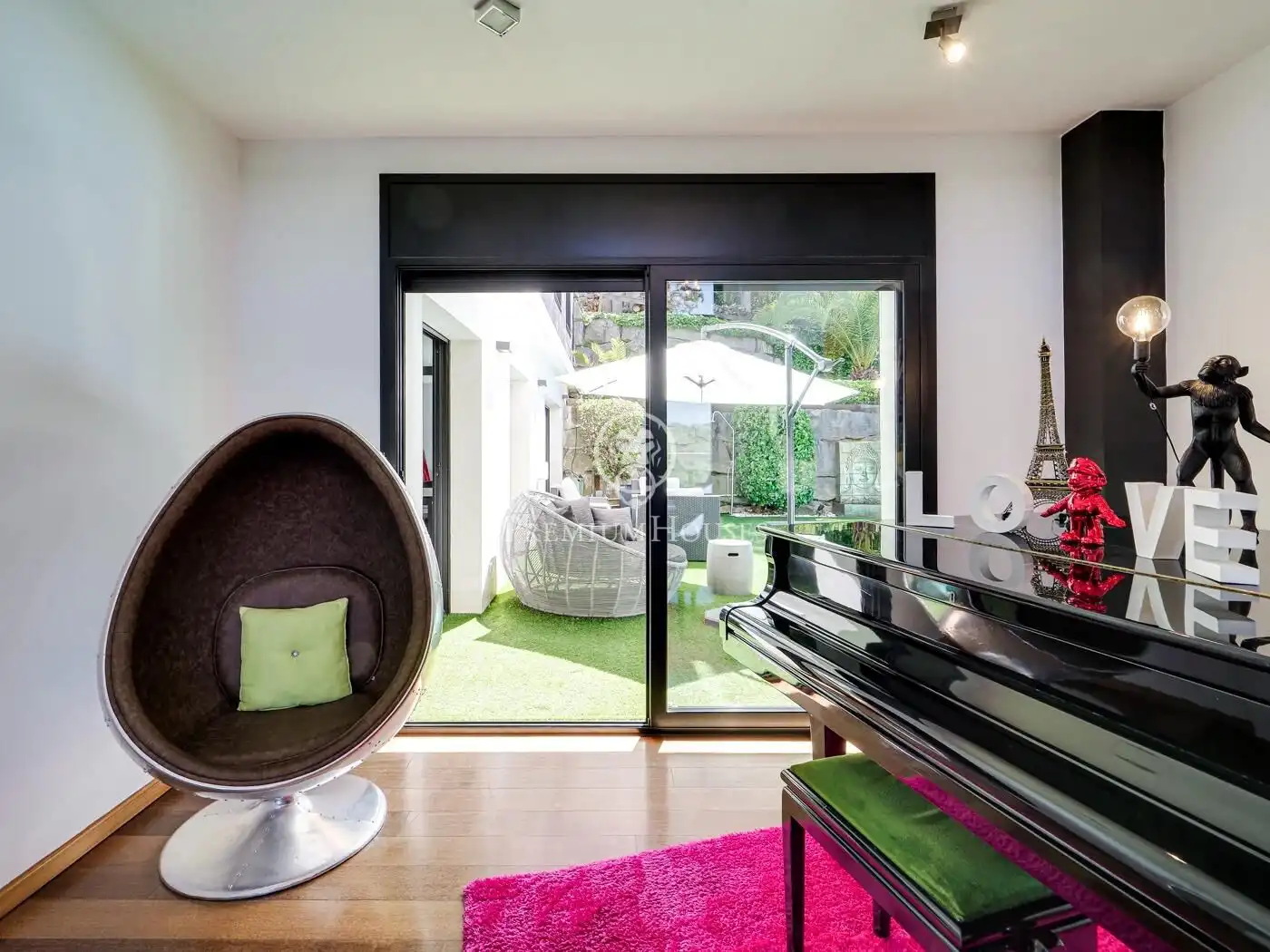 Terraza de Casa o chalet en venta en Barcelona con Aire acondicionado, Jardín privado y Terraza