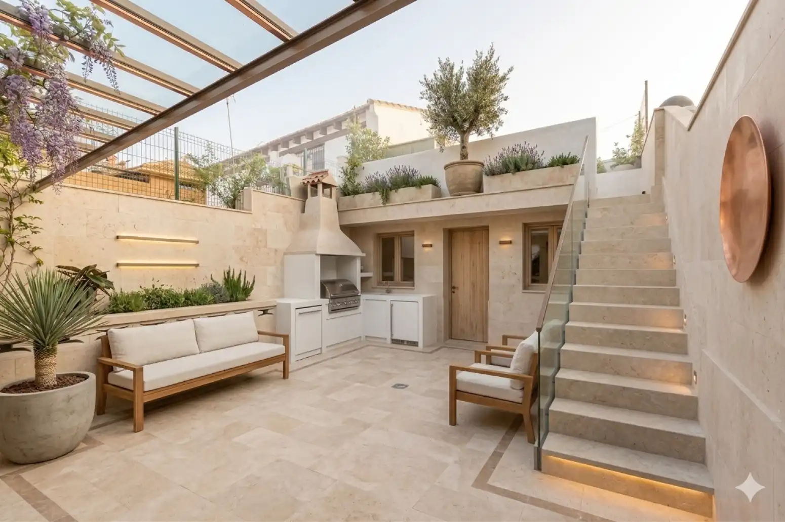 Terrace of Houses for sale in Valencia  with Heating, Terrace and Storage room