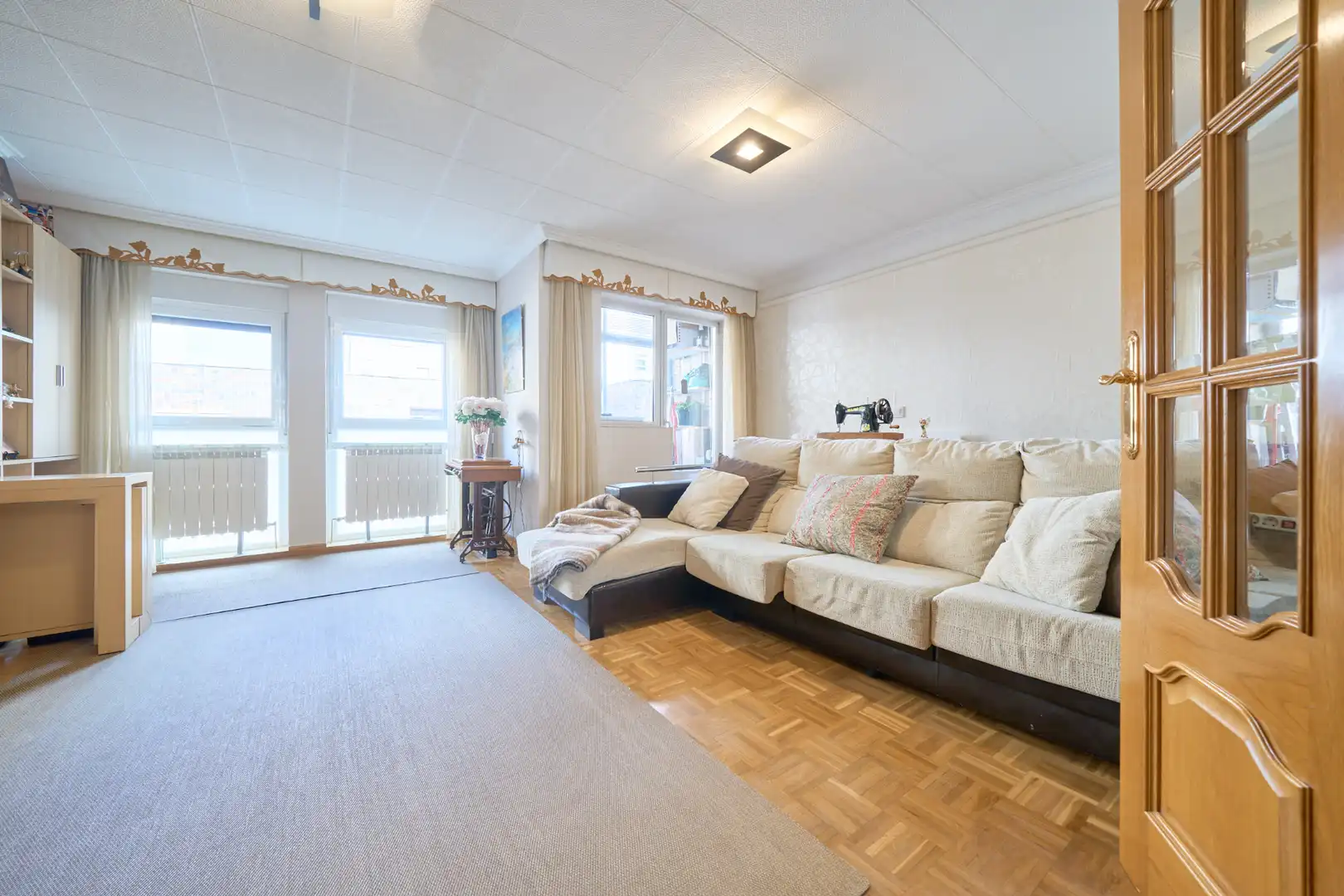 Sala de estar de Piso en venta en Vitoria - Gasteiz con Terraza