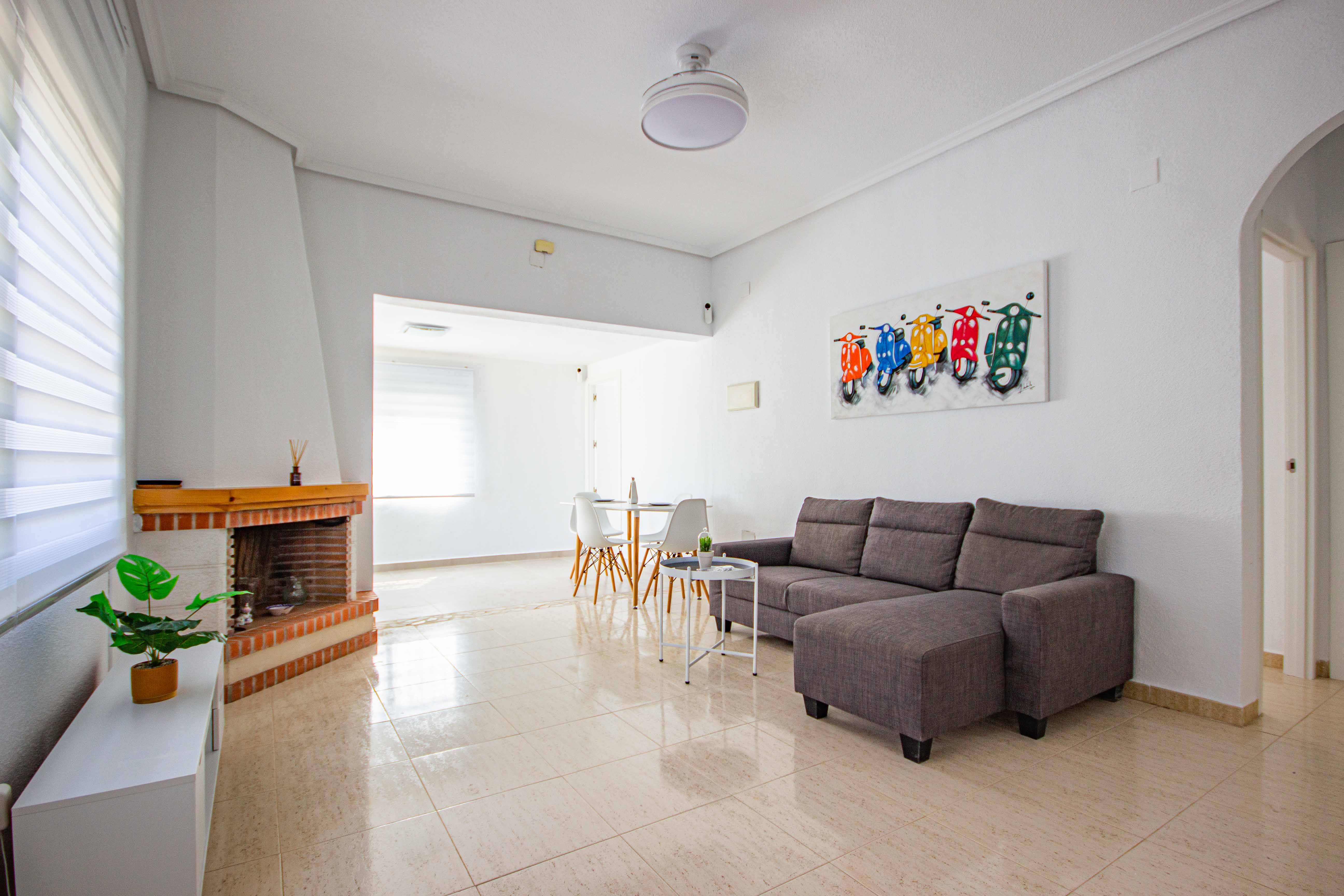 Living room of Country house for sale in Los Montesinos  with Air Conditioner, Heating and Private garden