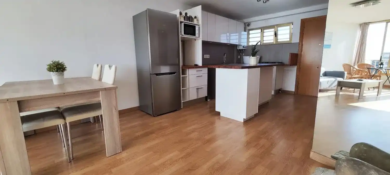Cuina de Pis de lloguer en Alicante / Alacant amb Terrassa, Moblat i Forn