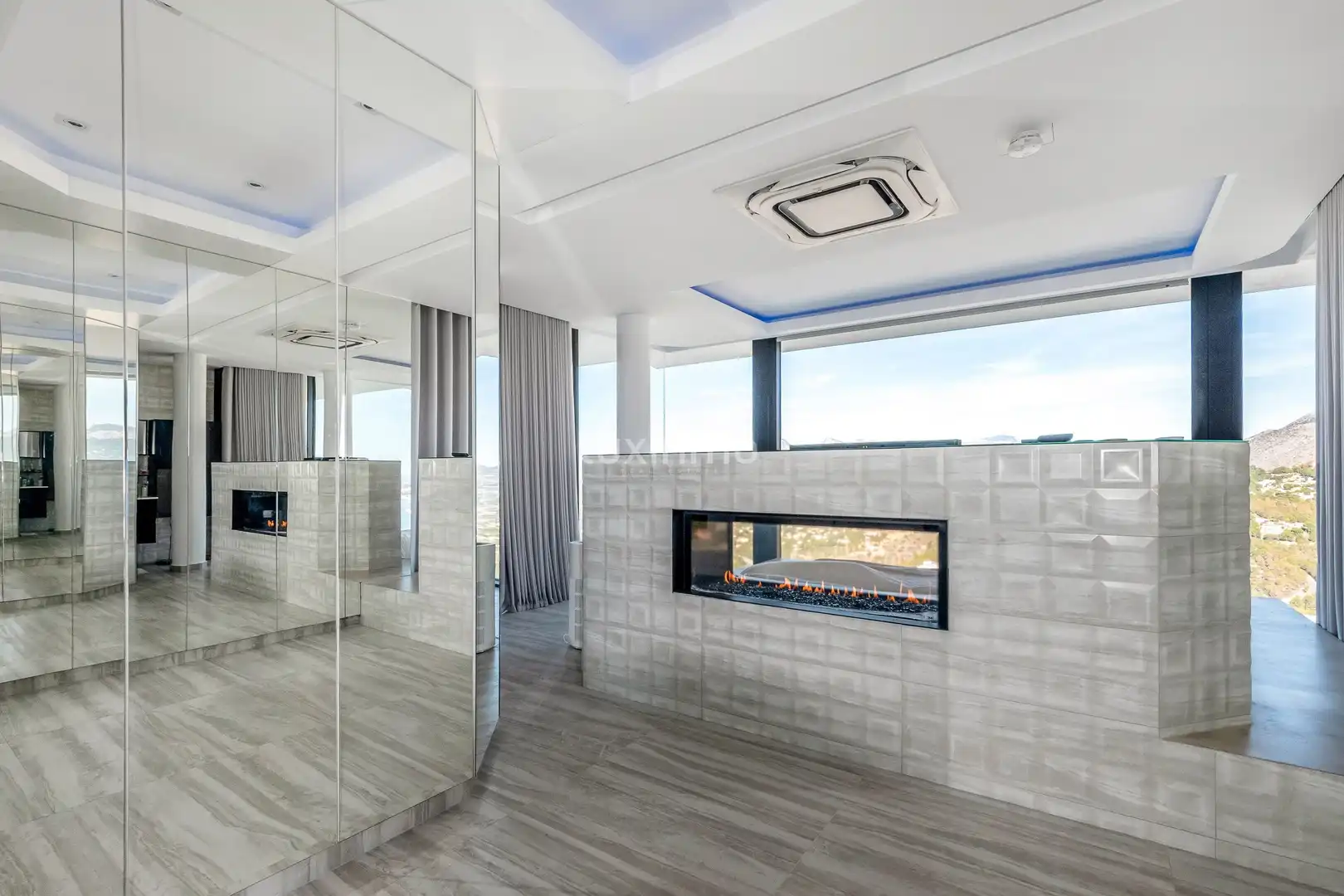 Sala d'estar de Casa o xalet en venda en Altea amb Aire condicionat, Calefacció i Terrassa