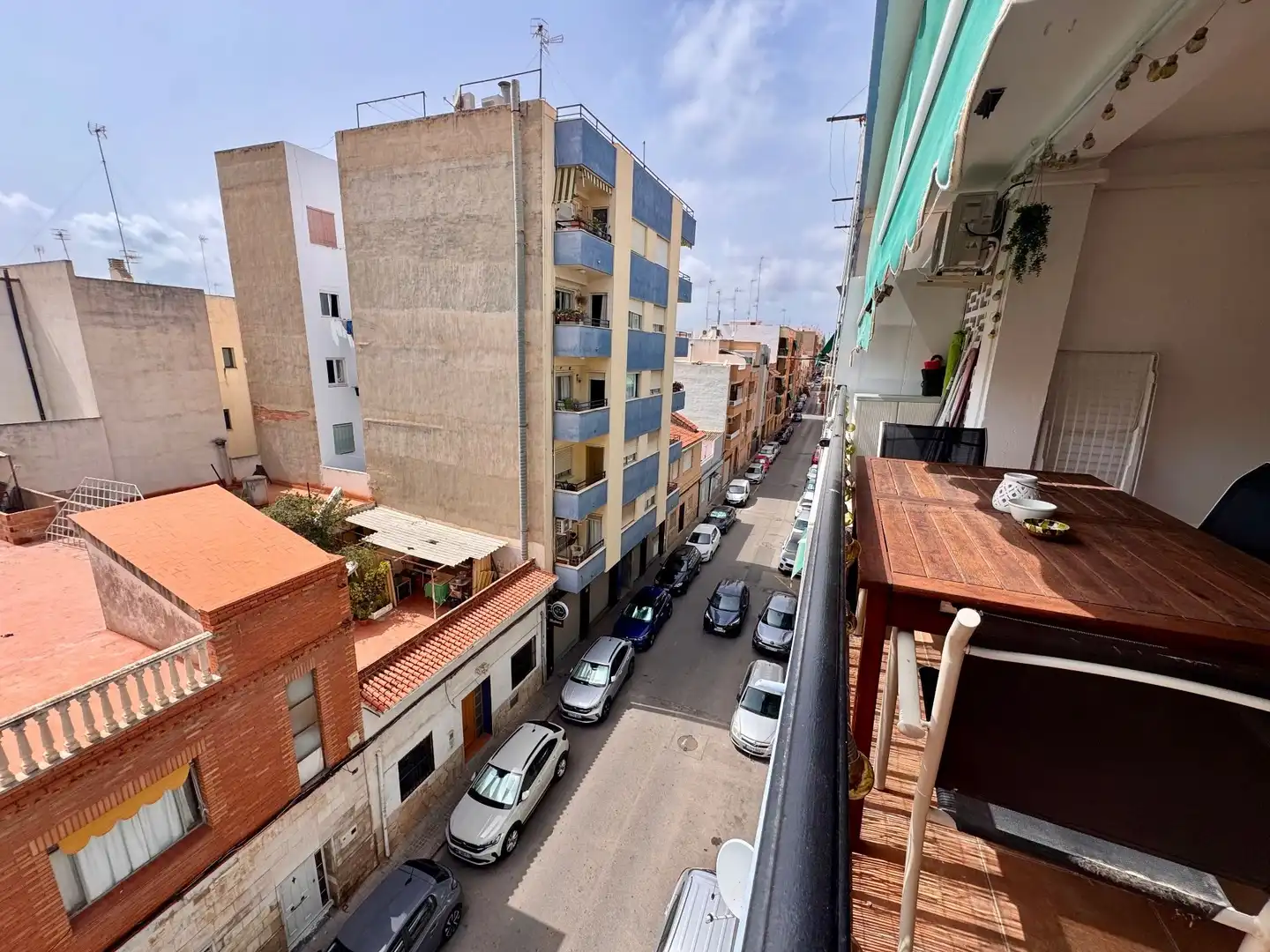 Vista exterior de Apartamento en venta en Sagunto / Sagunt con Aire acondicionado
