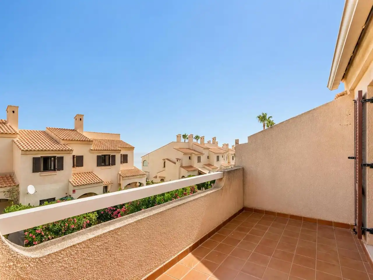 Terrace of Detached homes for sale in Santa Pola  with Air Conditioner, Private garden and Parquet flooring