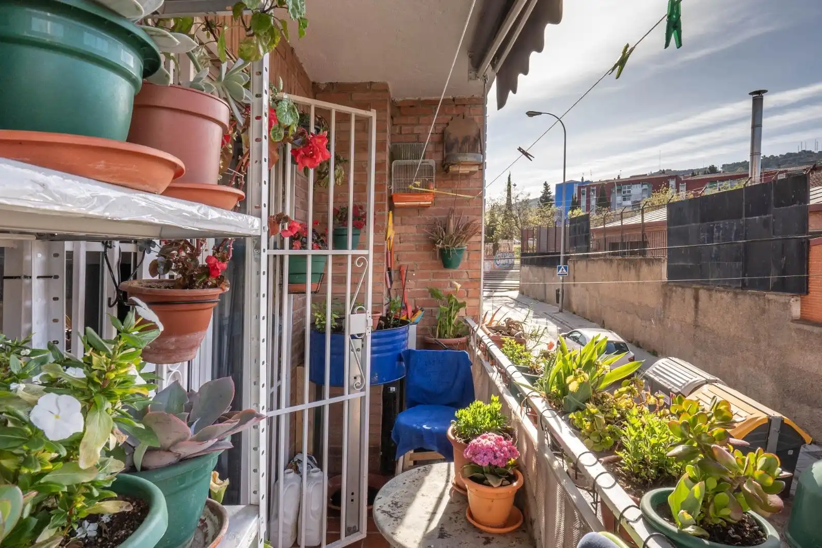Balcony of Flat for sale in Granada  with Air Conditioner, Heating and Terrace
