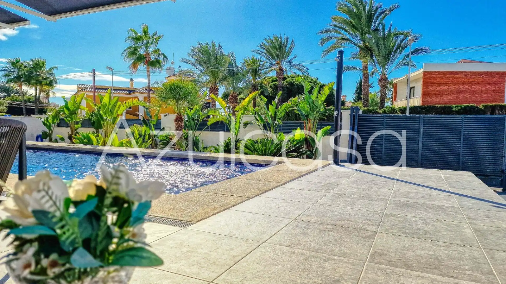 Jardín de Casa o chalet en venta en Sant Joan d'Alacant con Aire acondicionado, Terraza y Piscina