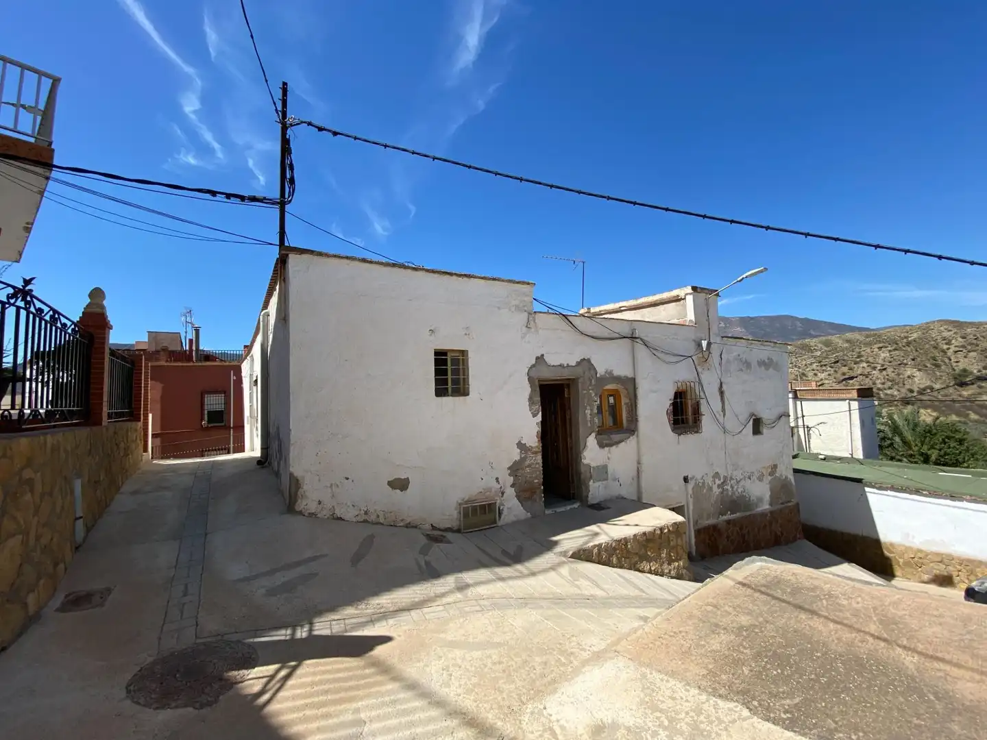 Vista exterior de Finca rústica en venda en Alhabia