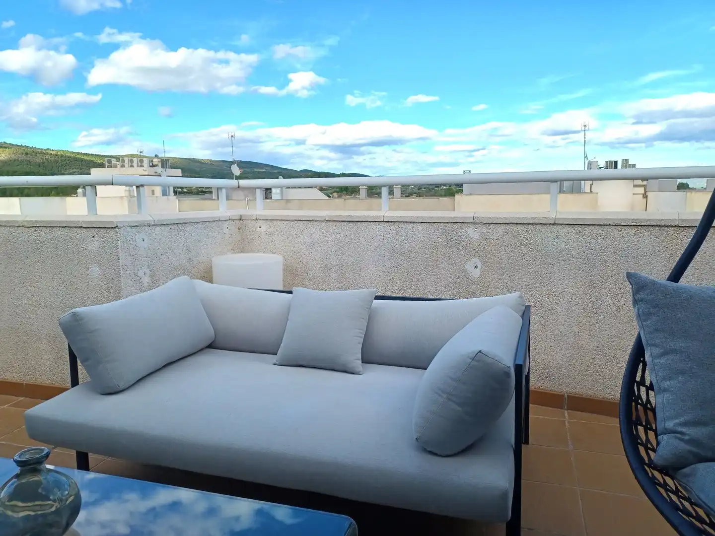 Terraza de Ático en venta en L'Olleria con Aire acondicionado, Terraza y Trastero