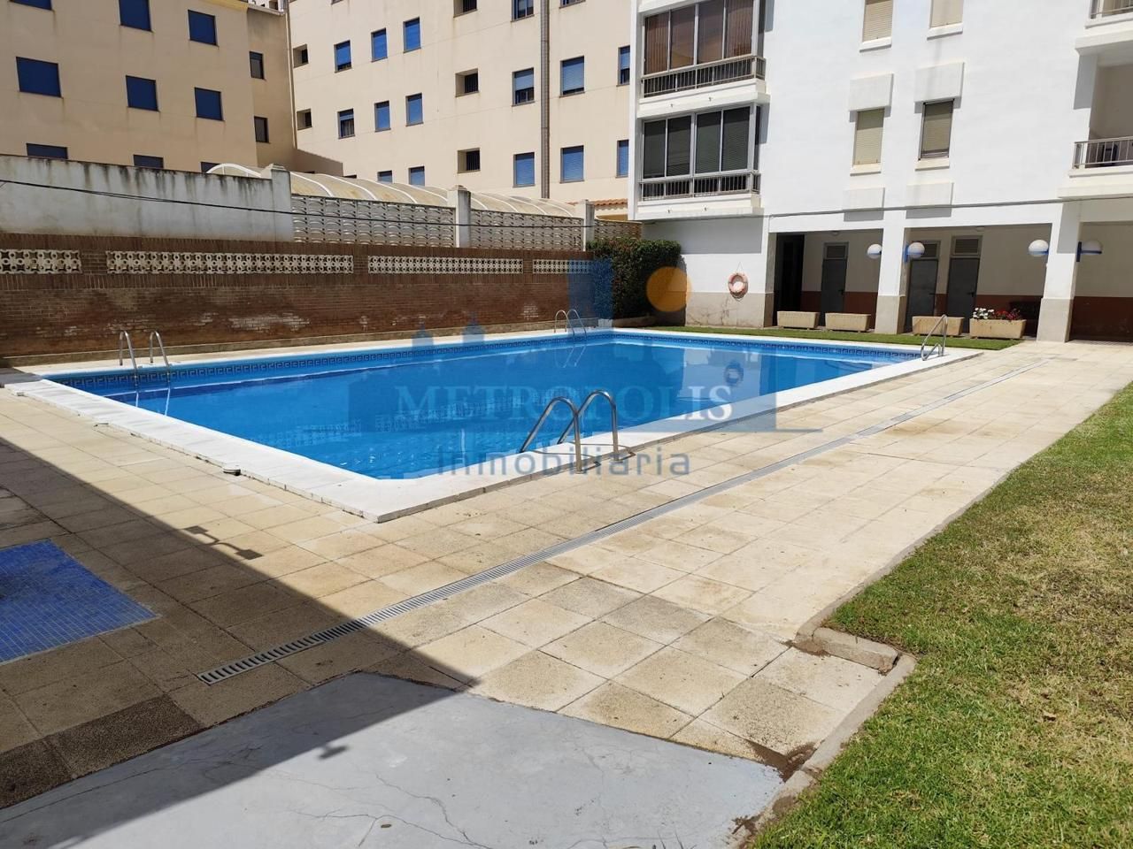 Swimming pool of Flat for sale in Burriana / Borriana  with Air Conditioner, Terrace and Furnished