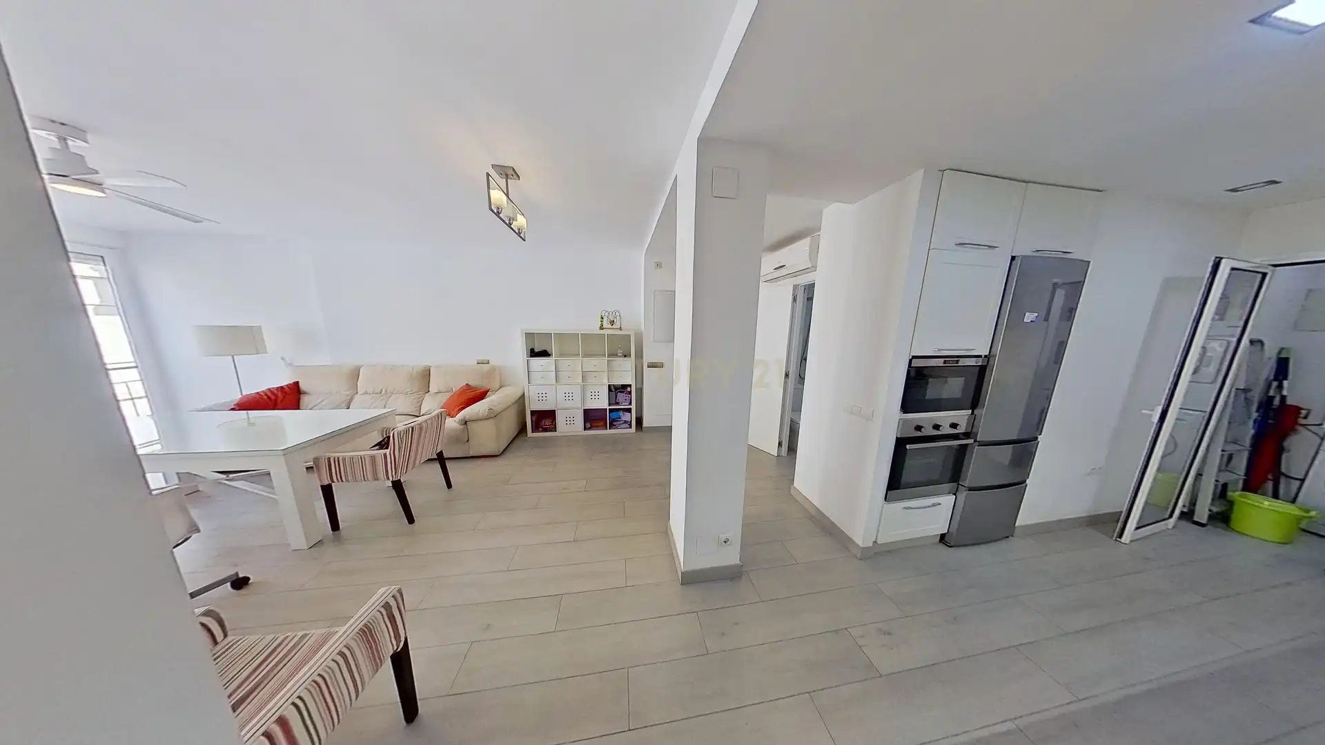 Sala de estar de Apartamento de alquiler en Málaga con Aire acondicionado, Horno y Lavadora